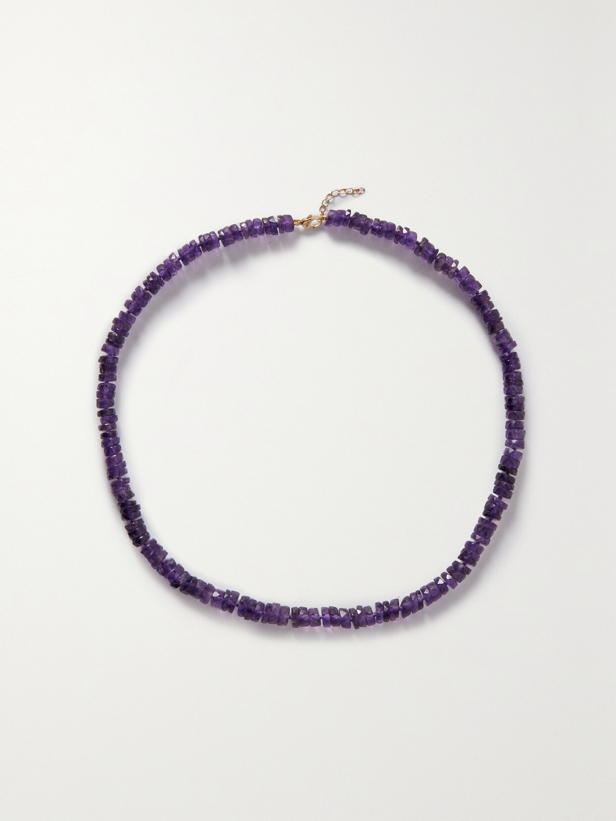 JIA JIA - Atlas Gold Amethyst Necklace - Purple 22 Awaiting product image
