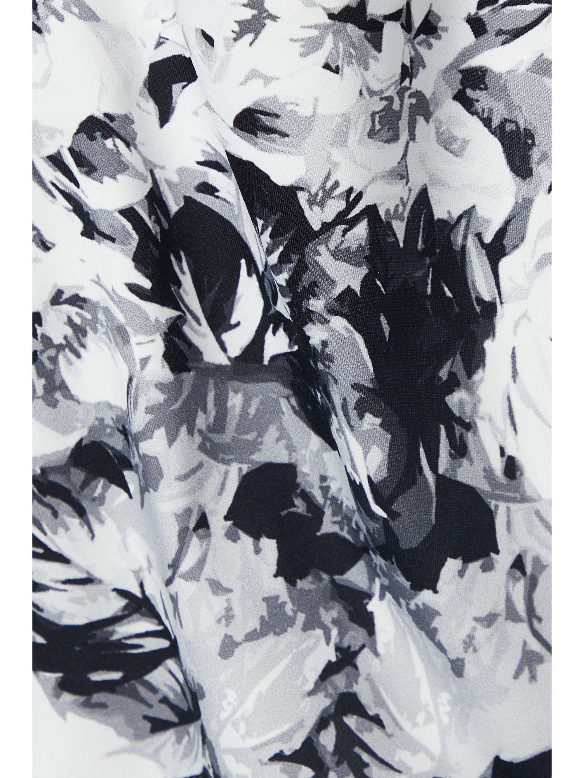 DRIES VAN NOTEN Gaia 挖剪花卉印花连体泳衣