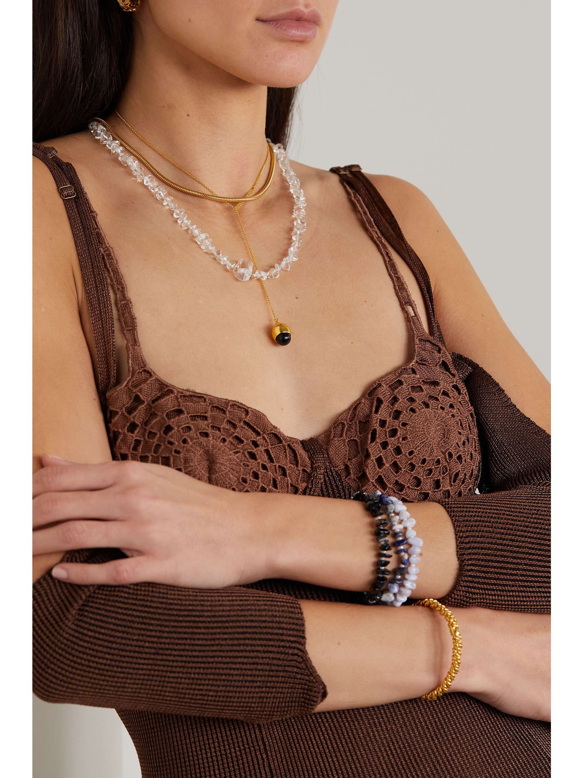 TBALANCE CRYSTALS Quartz necklace