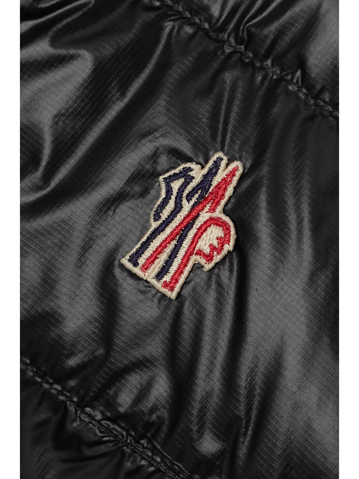 Moncler Sleeveless Down Jacket In Black