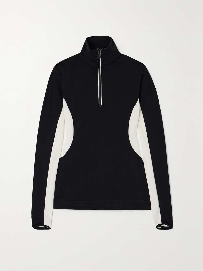 Moncler Grenoble Two-tone Stretch-jersey Base Layer