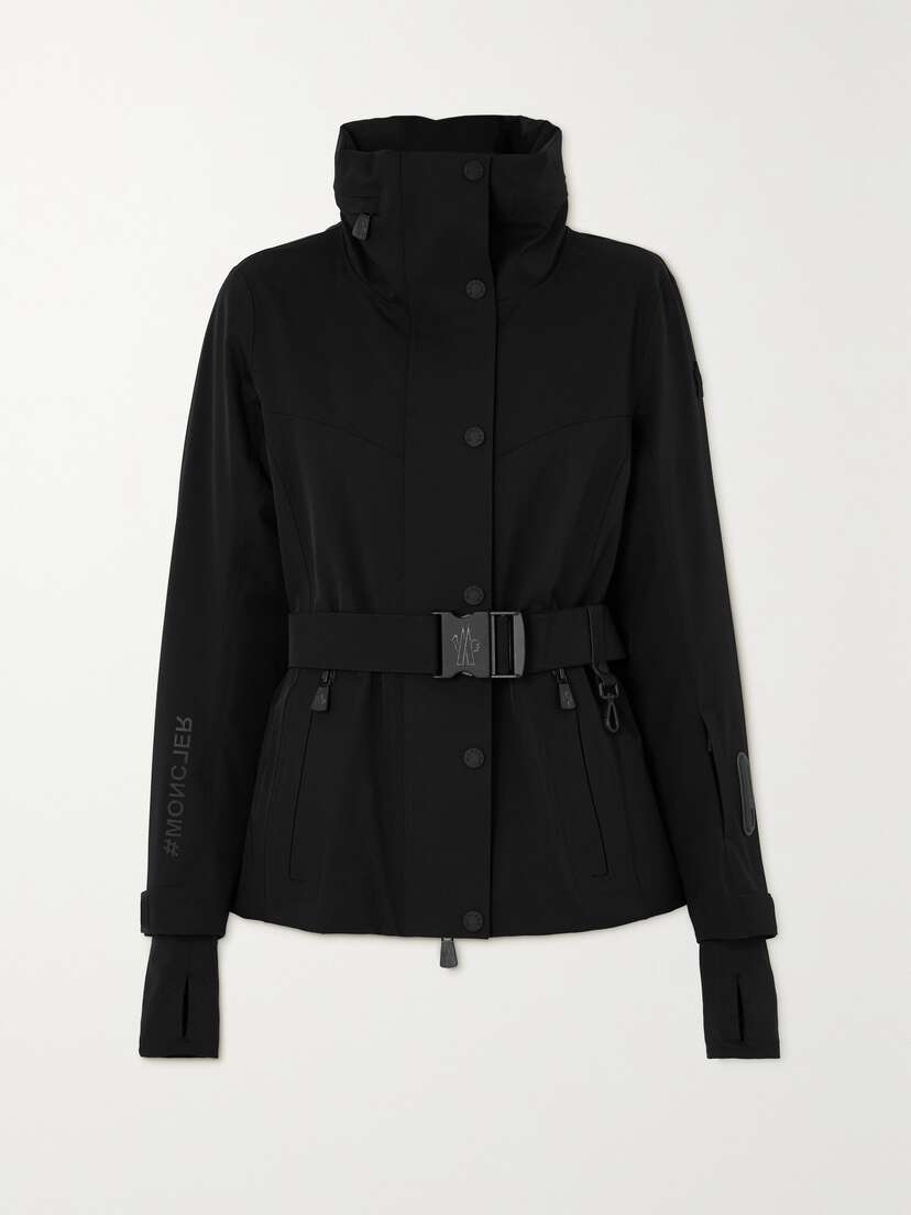 Moncler Grenoble Hainet Belted Stretch-twill Ski Jacket