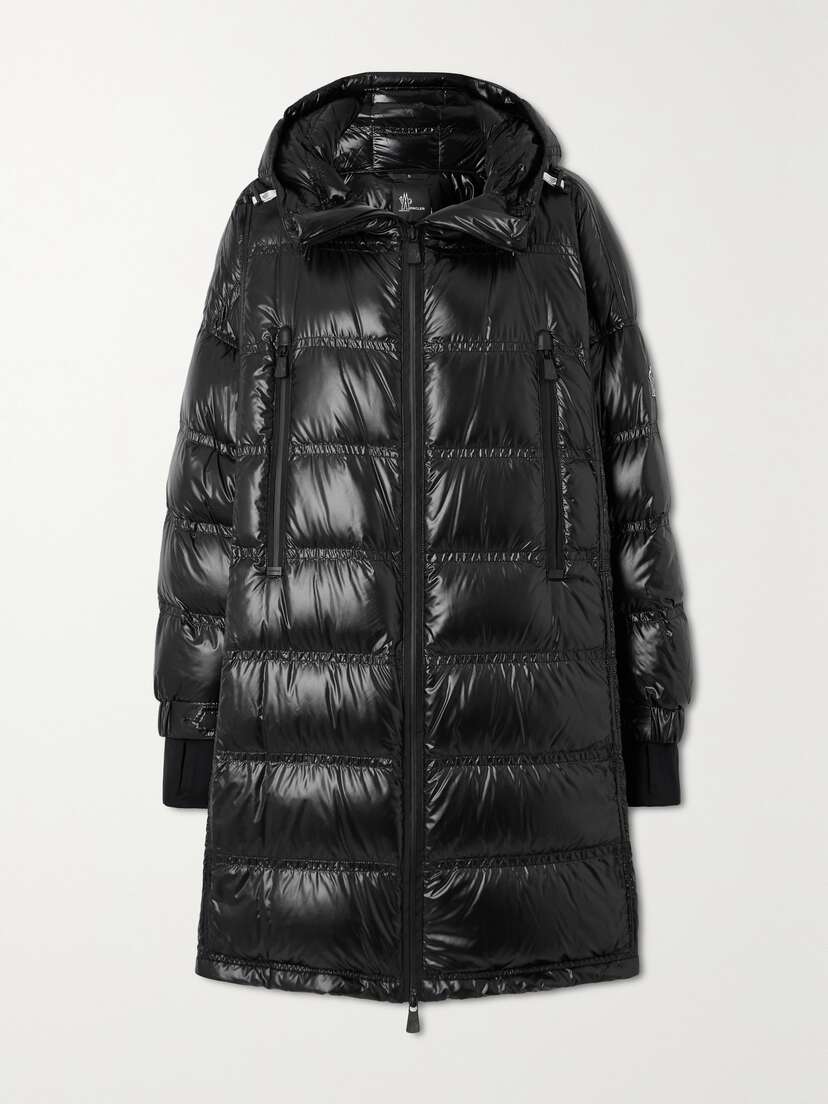 Moncler Grenoble Rochelair Hooded Padded Quilted Shell Down Parka