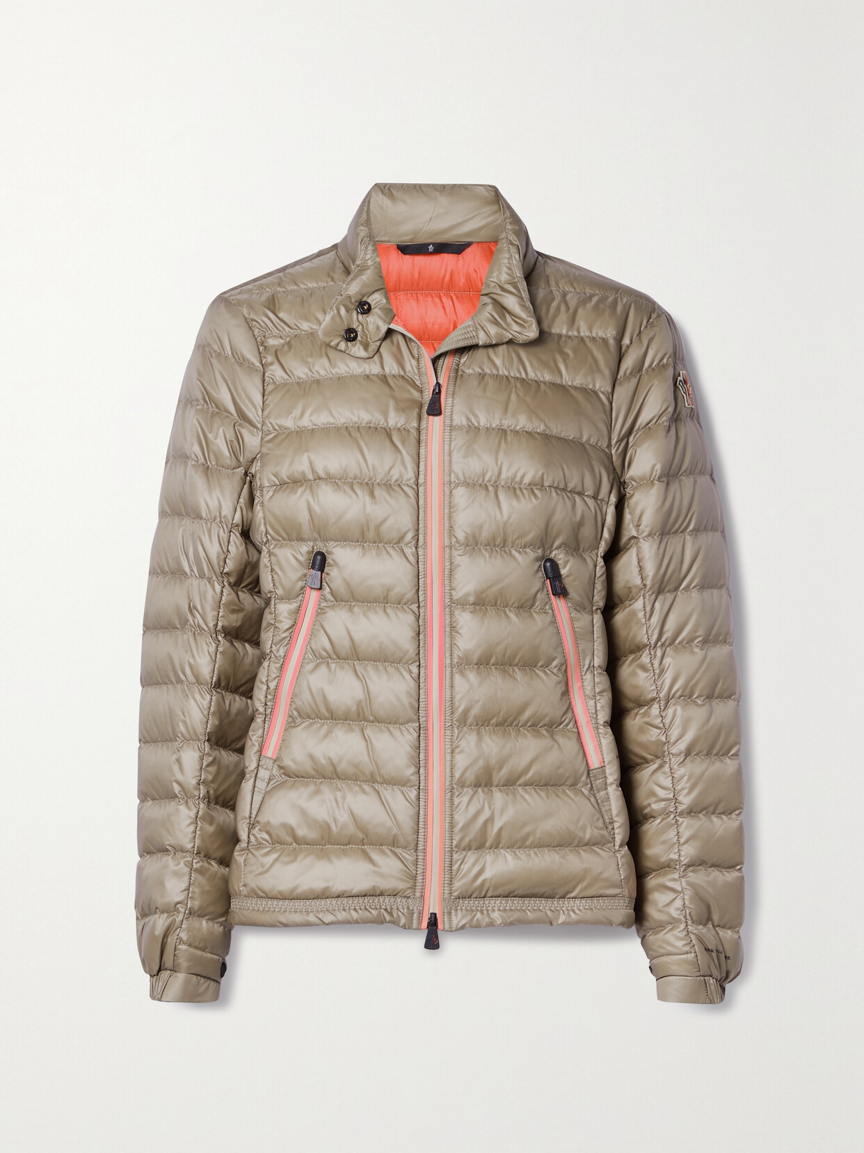 Moncler Grenoble - Walibi Quilted Ripstop Down Jacket - Neutrals