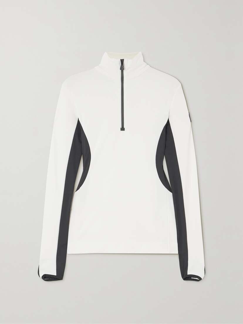 Moncler Grenoble Color-block Stretch-jersey Base Layer