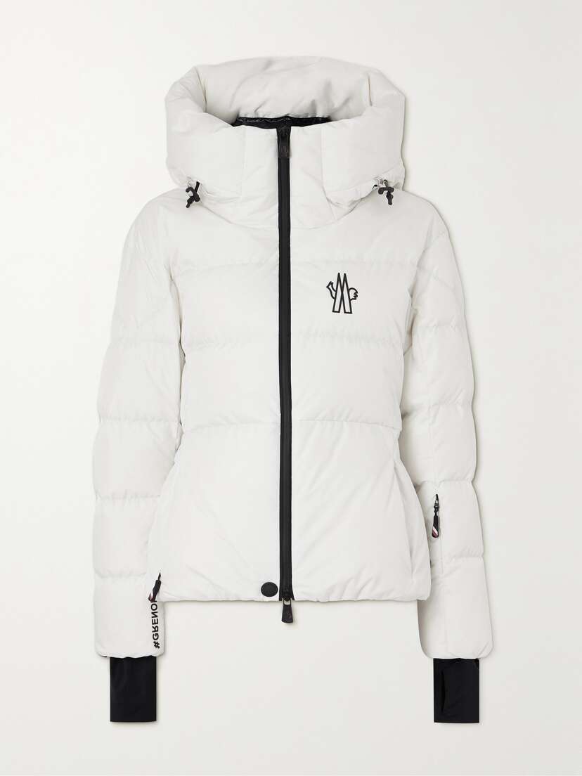 Moncler Grenoble Bouquetin Belted Quilted Down Ski Jacket