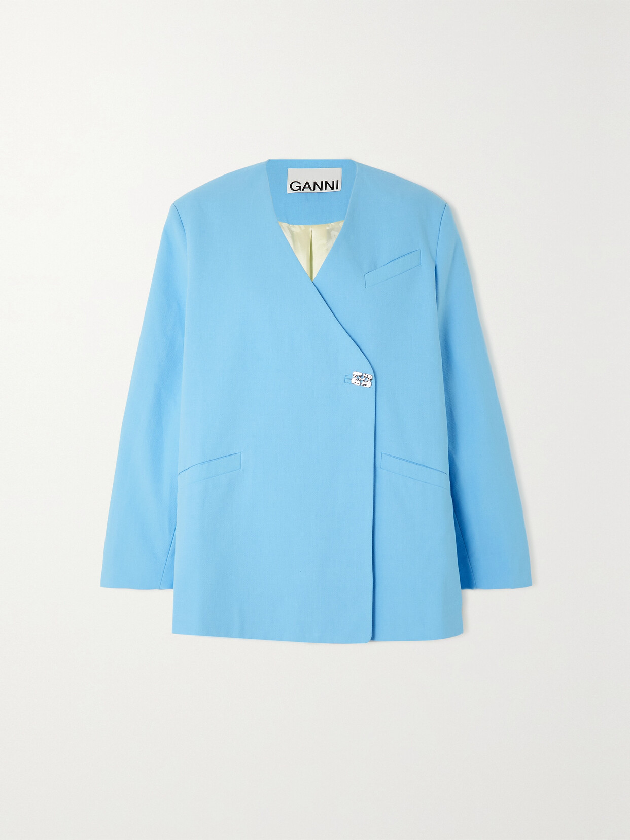 GANNI - Embellished Oversized...