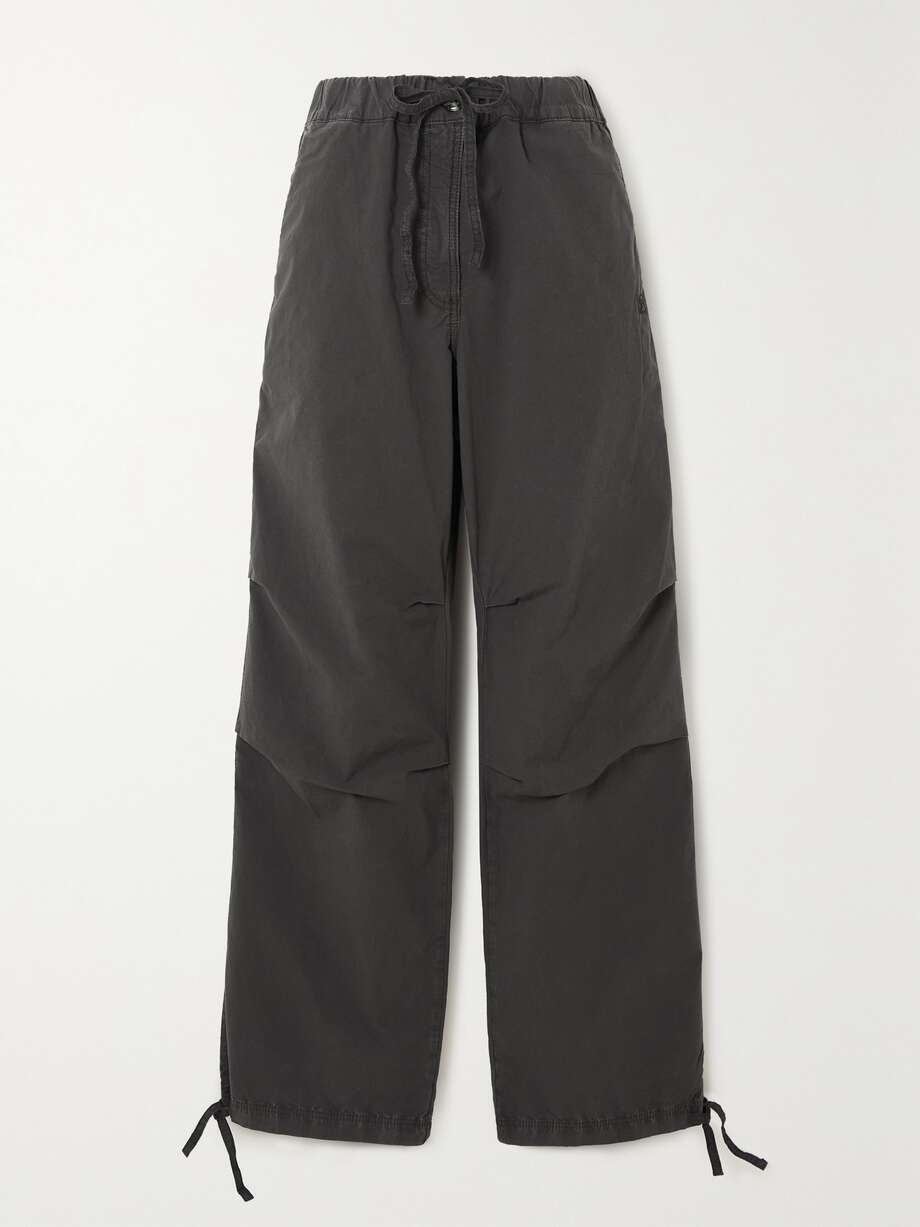 GANNI
Organic cotton-blend cargo pants