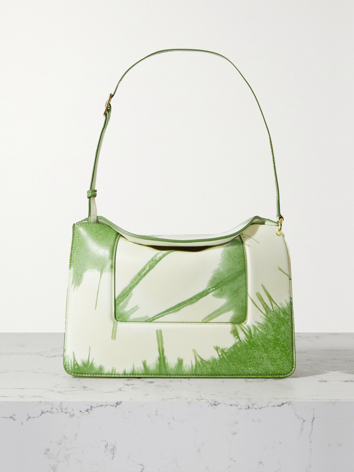 Wandler - Penelope Printed Leather Shoulder Bag - Green