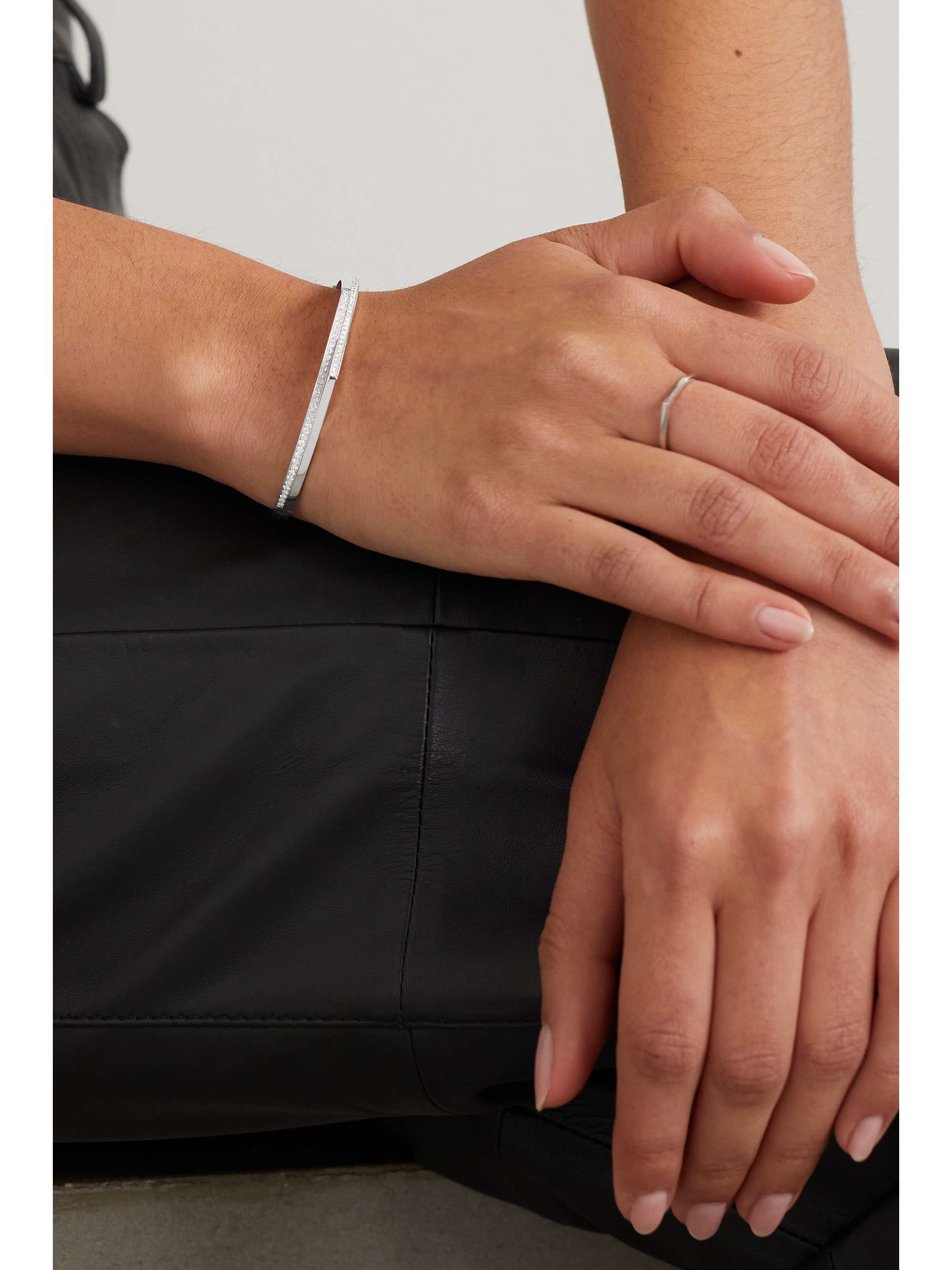 REPOSSI Antifer 18-karat white gold diamond bracelet