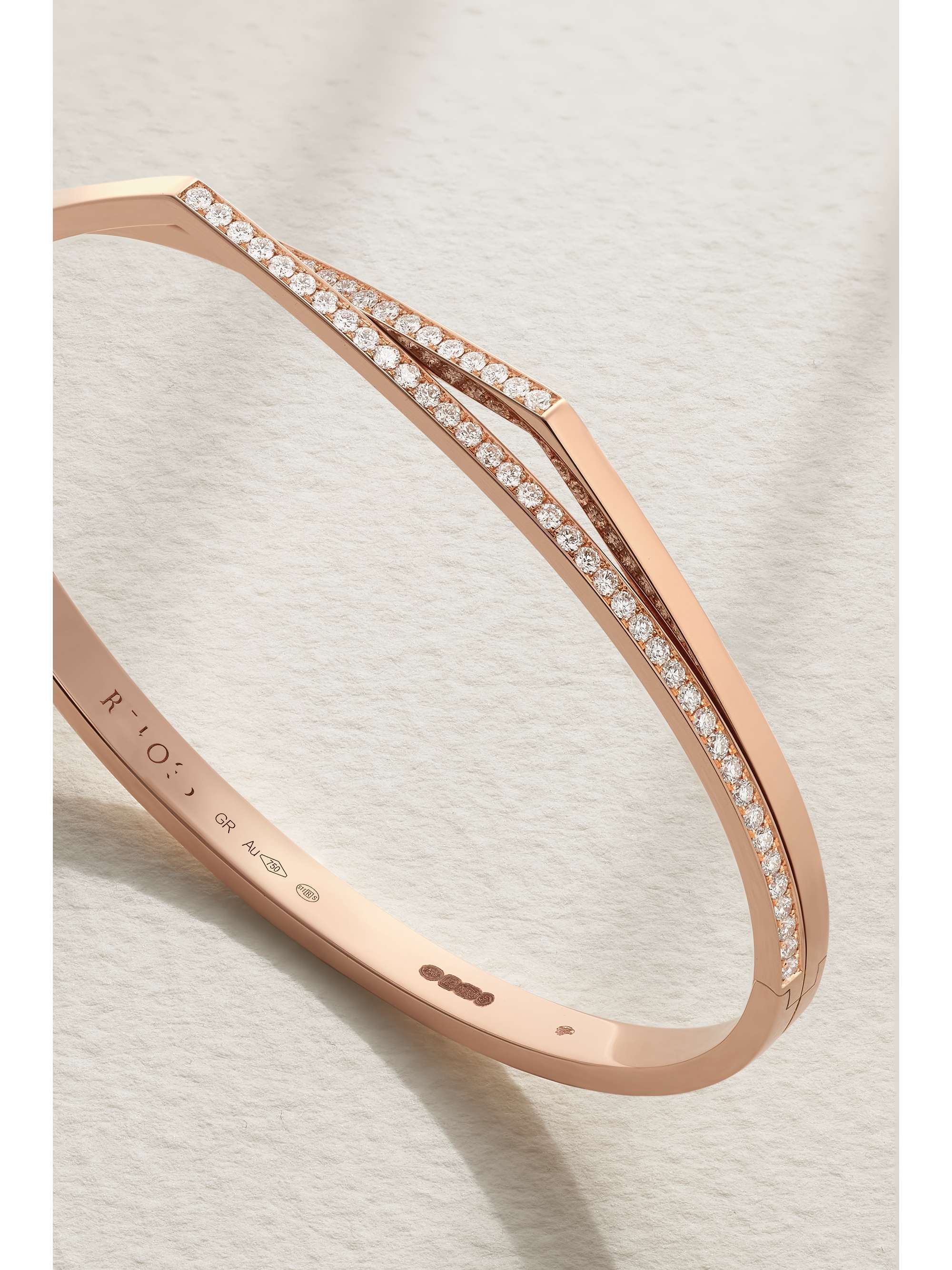 REPOSSI Antifer 18-karat rose gold diamond bracelet