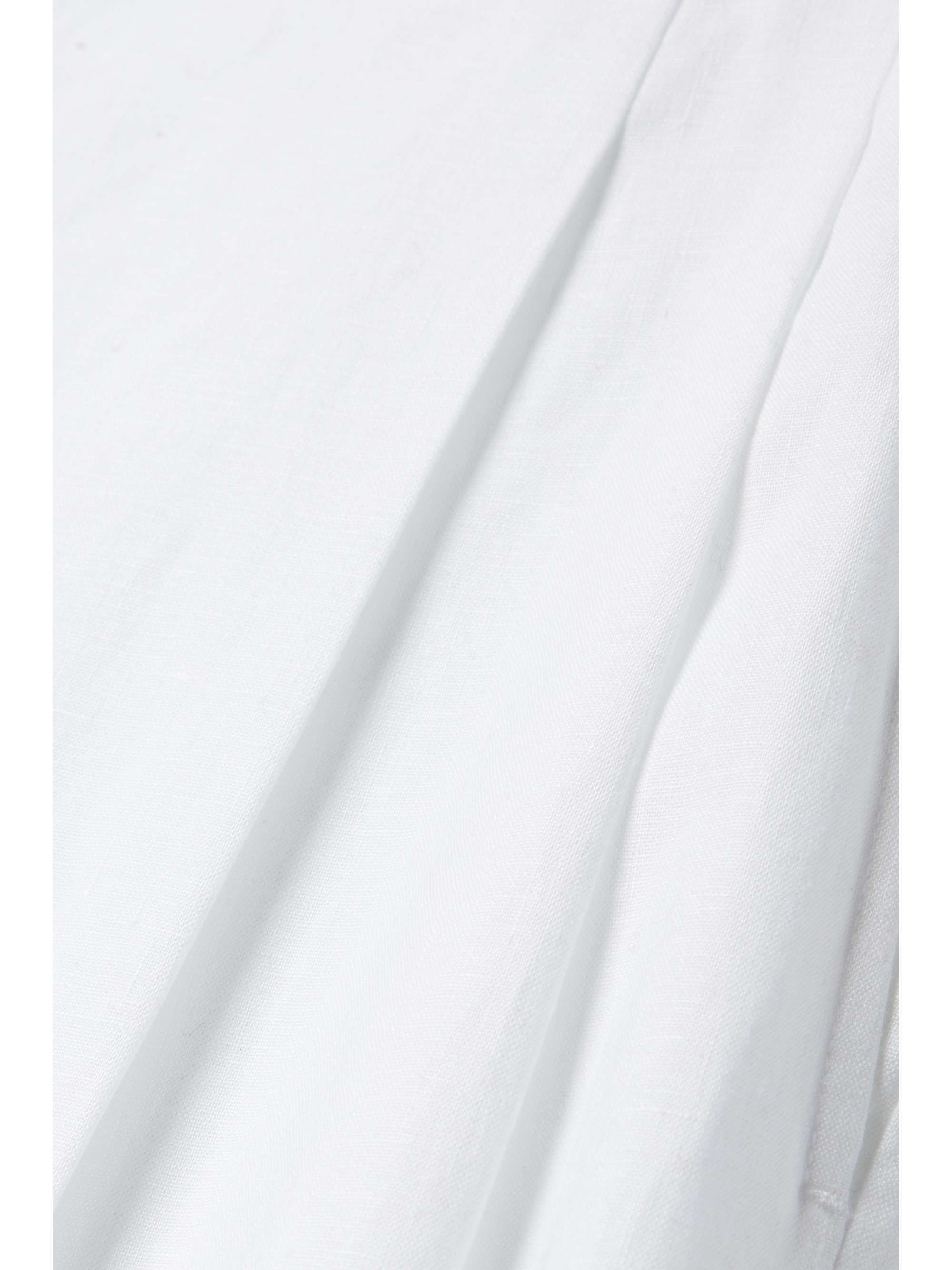 ANOTHER TOMORROW Pleated linen wide-leg pants