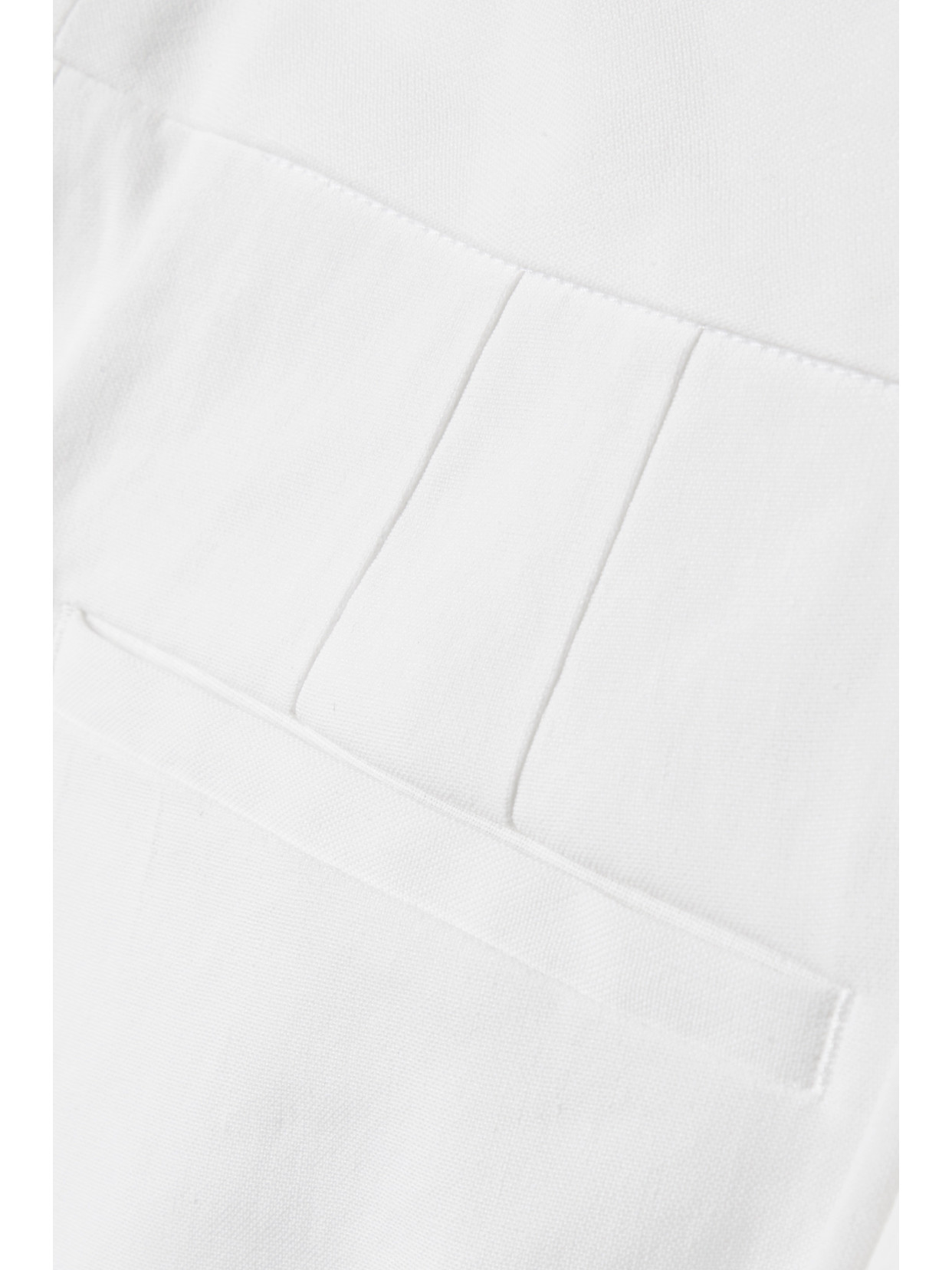 Another Tomorrow Cropped Hemp-blend Flared Pants In Off-white
