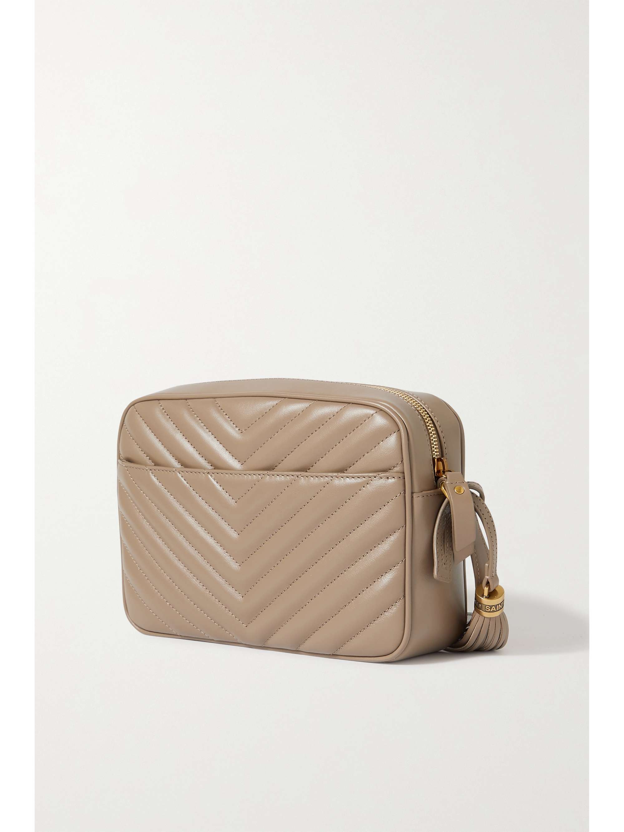 SAINT LAURENT Lou medium quilted leather shoulder bag NETAPORTER