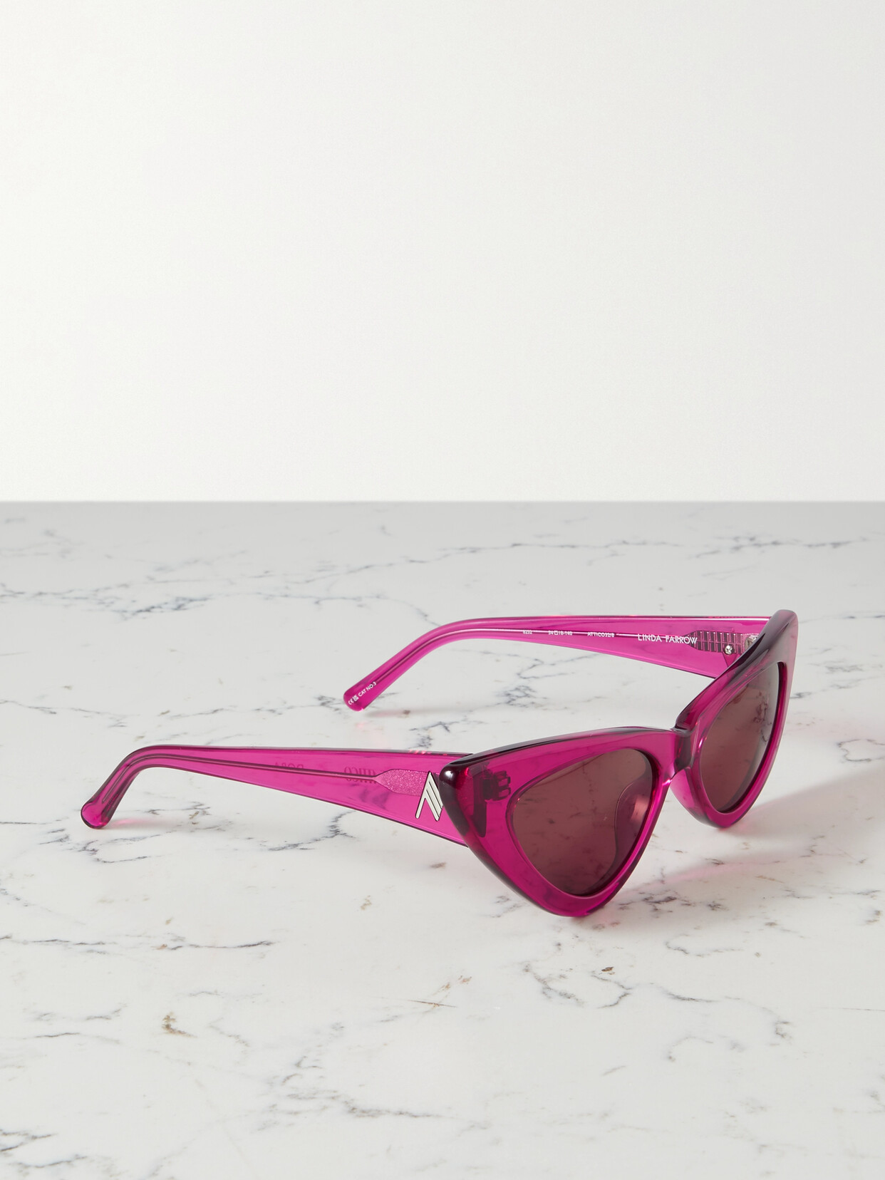 The Attico Cat-eye Acetate Sunglasses