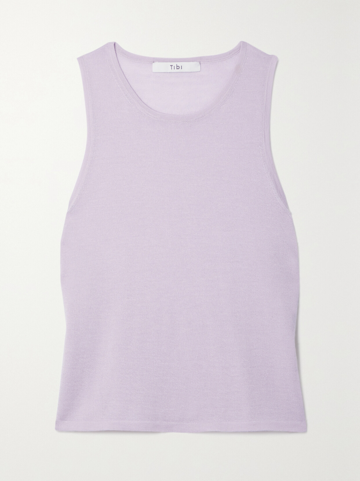 Tibi Cashmere Tank - Purple
