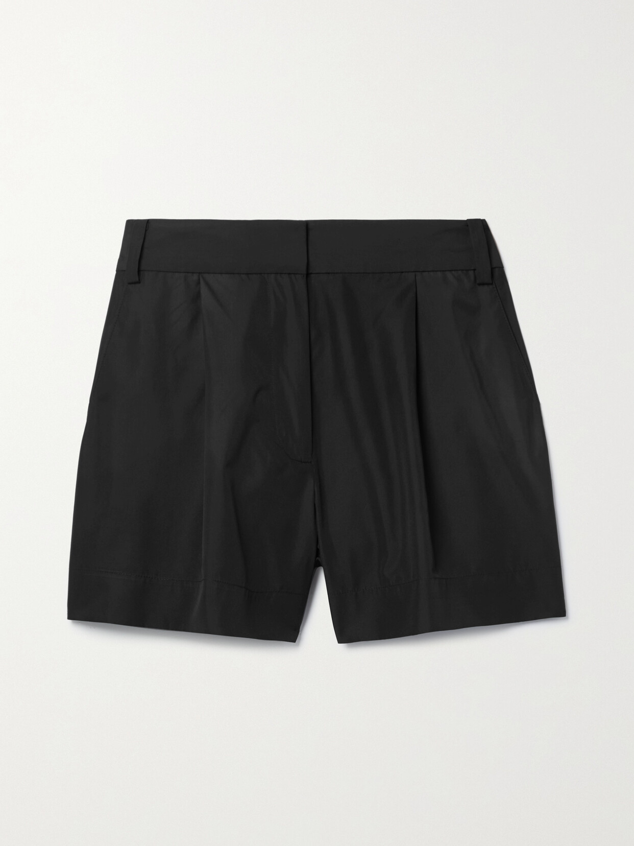 Tibi - Pleated Shell Shorts - Black