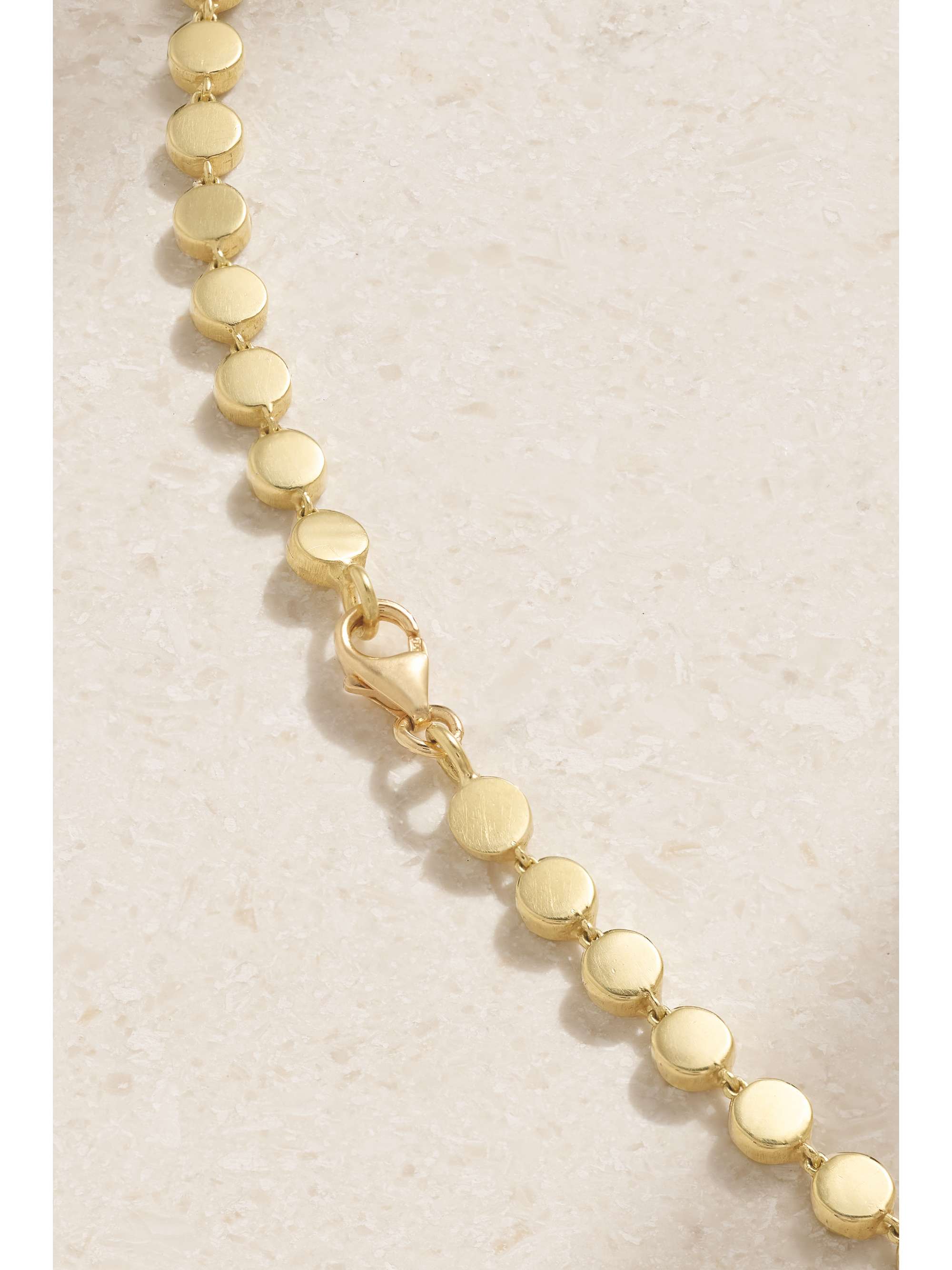 JENNIFER MEYER Mini Circle Kette aus 18 Karat Gold