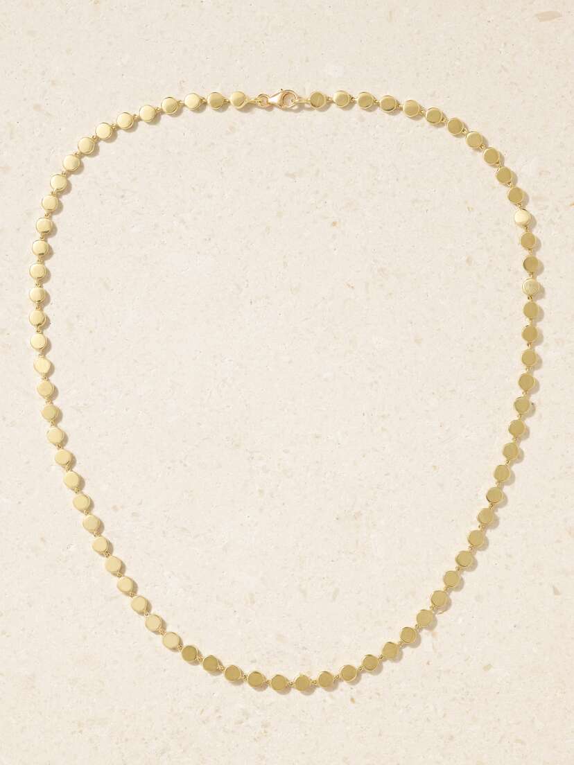 Jennifer Meyer Mini Circle 18-karat Gold Necklace