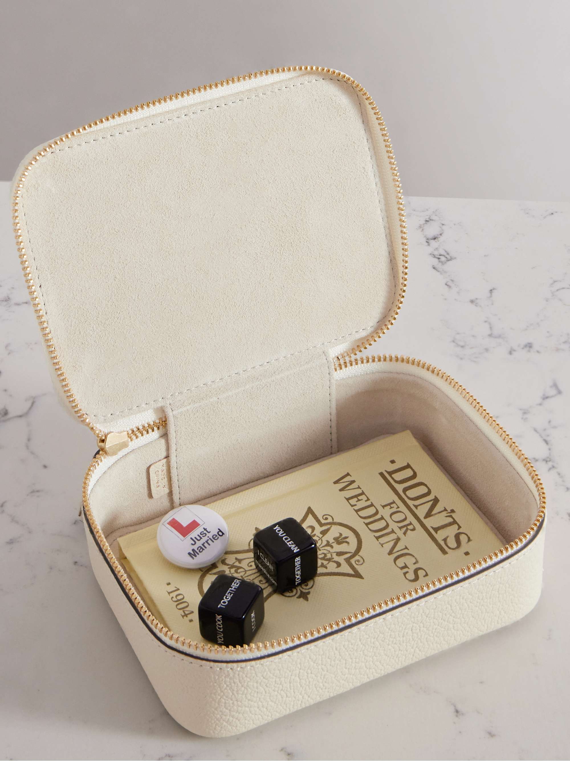 ANYA HINDMARCH Wedding medium leather keepsake box