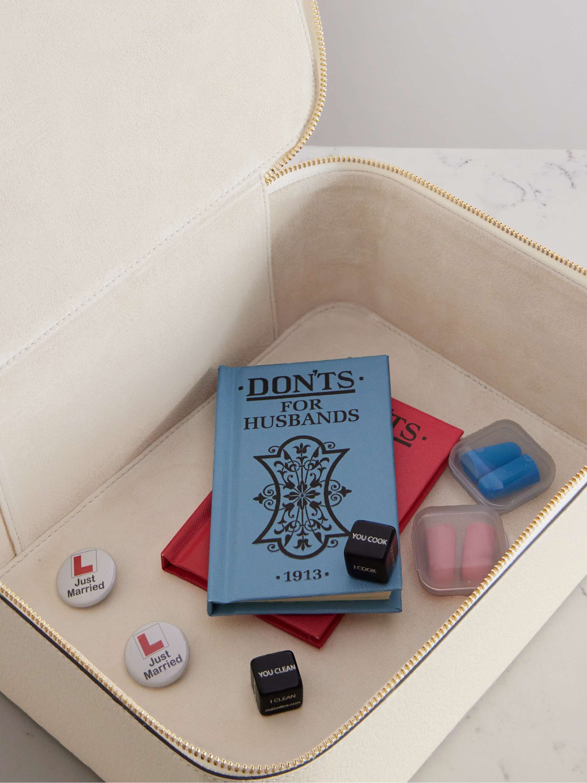 ANYA HINDMARCH Wedding XL leather keepsake box