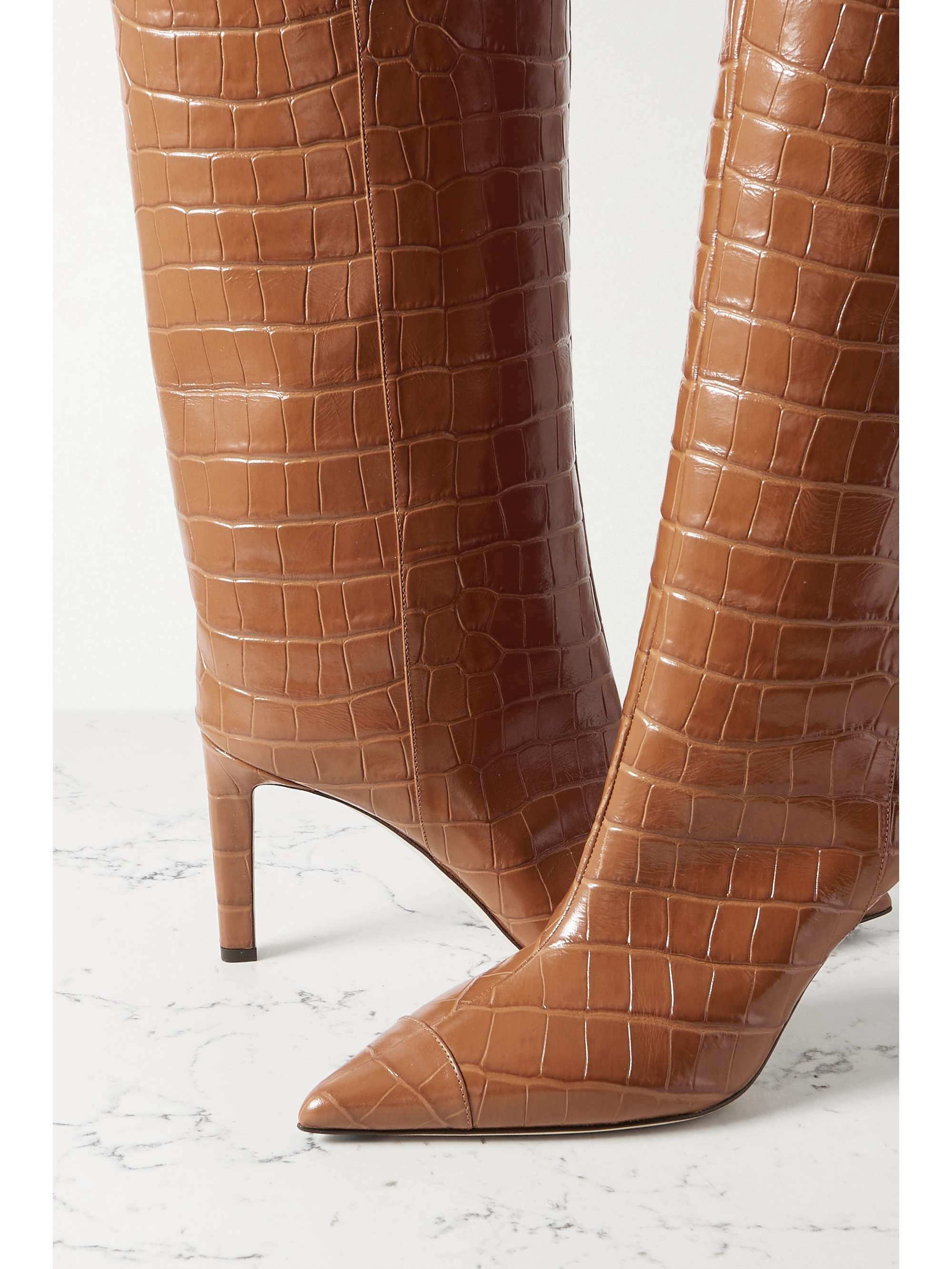 JIMMY CHOO Alizze 85 suede knee boots