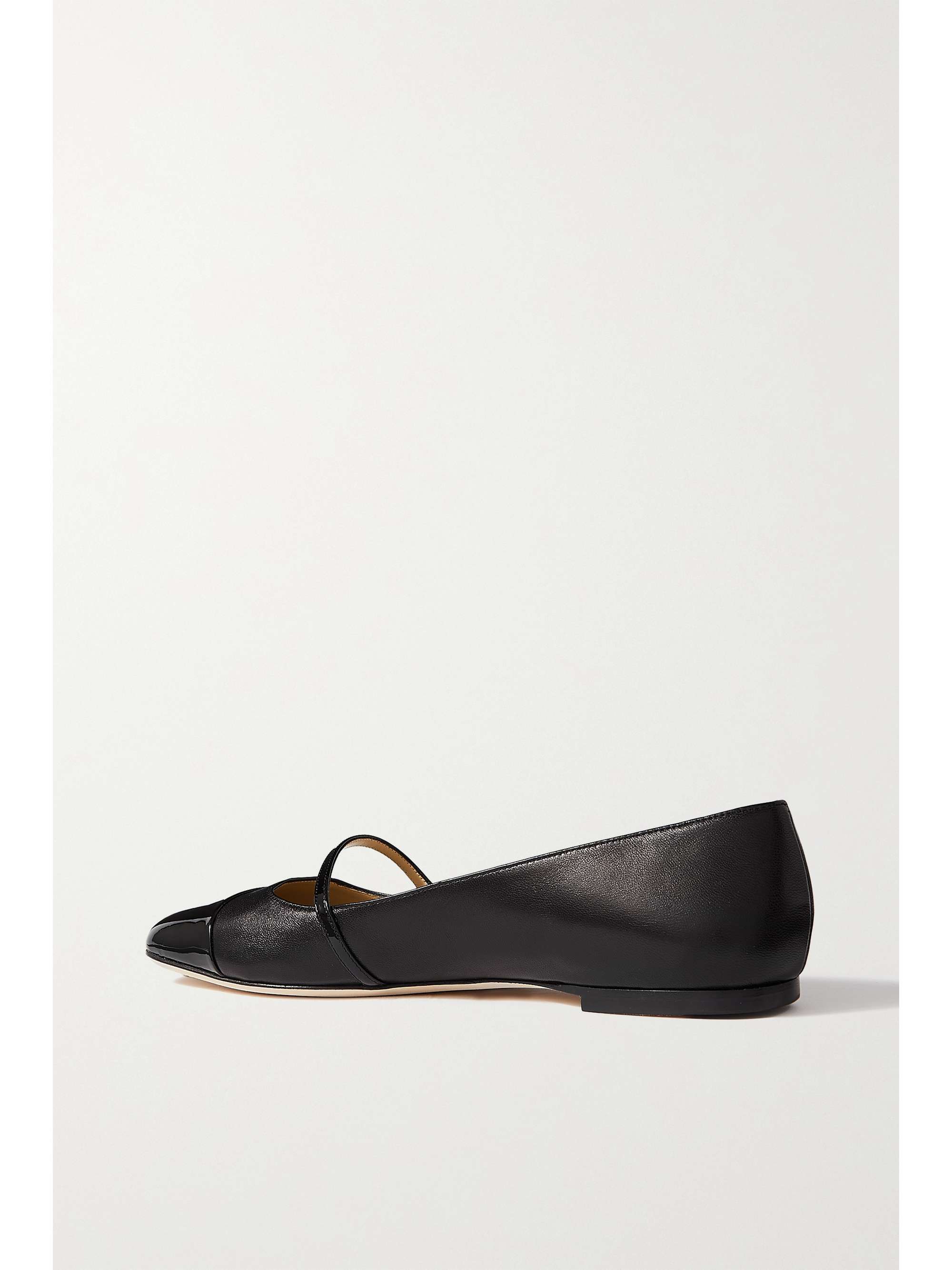 JIMMY CHOO Elisa patent leather Mary Jane ballet pumps
