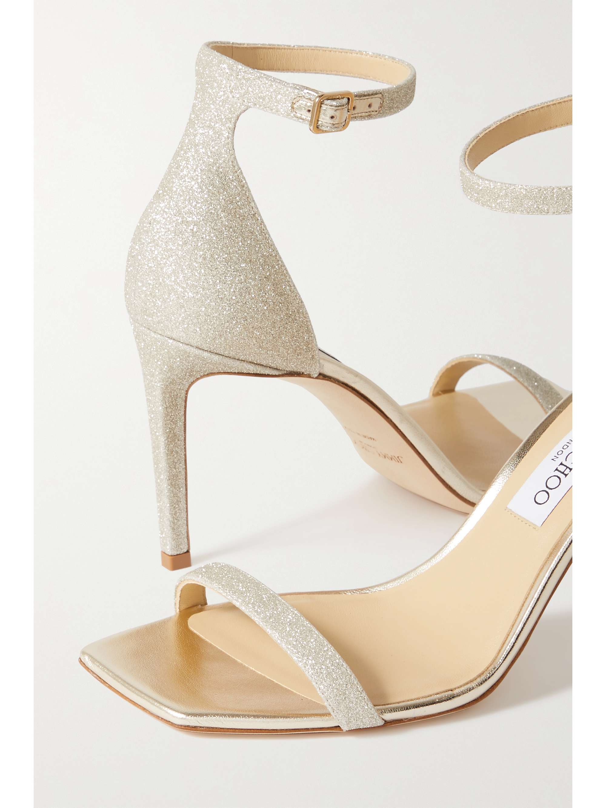 JIMMY CHOO Alva 85 suede sandals