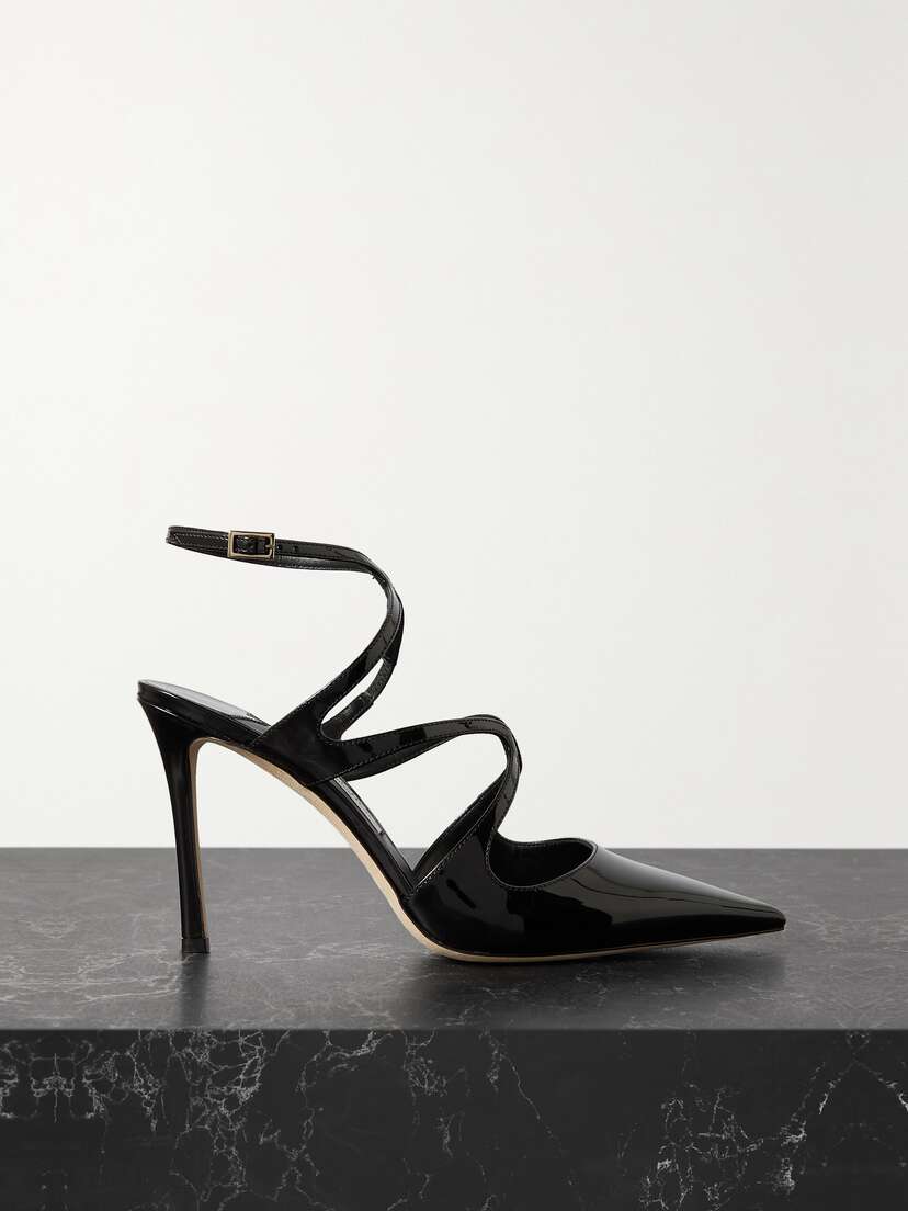 Jimmy Choo Azia 95 Patent-leather Pumps