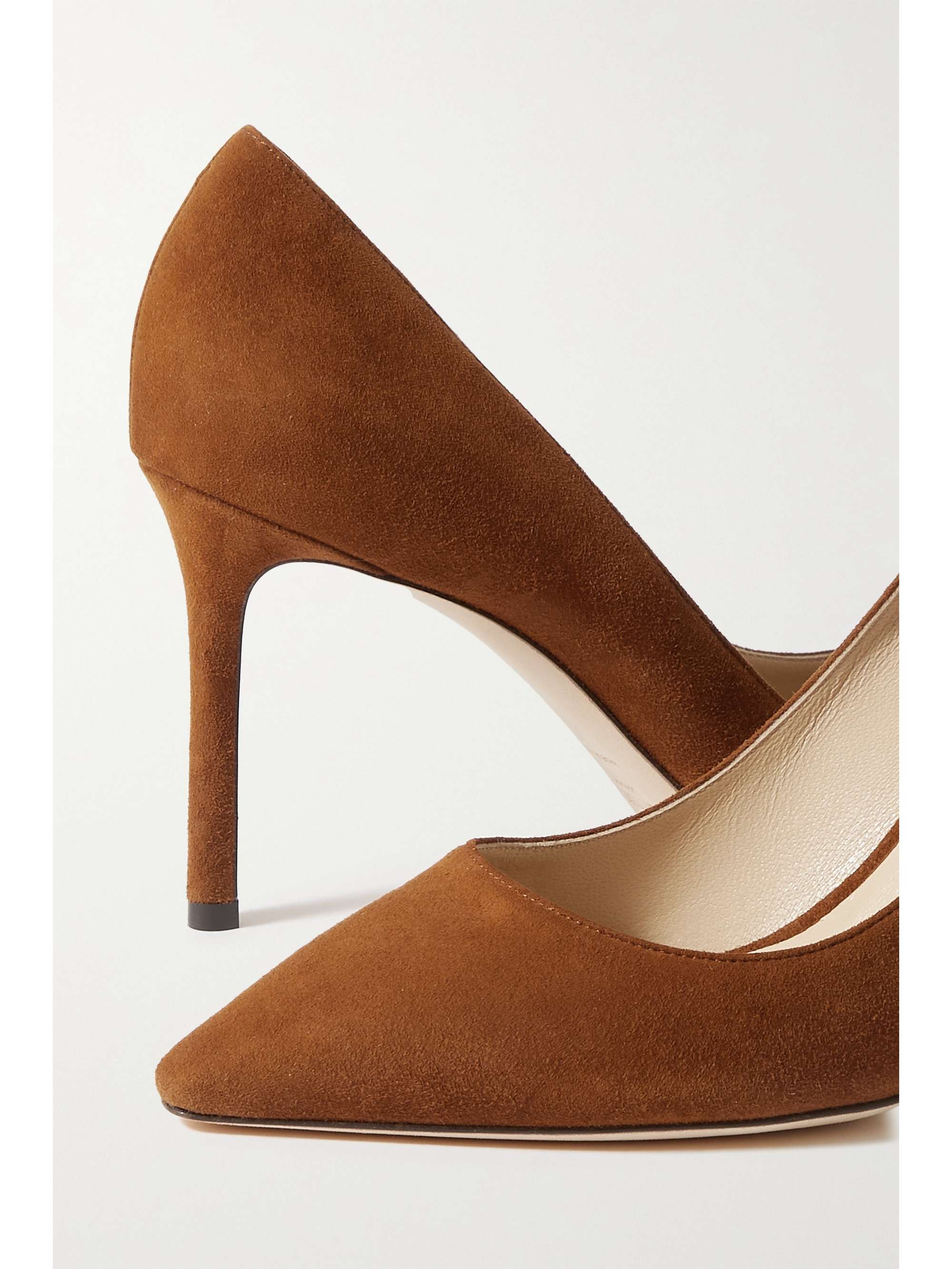 JIMMY CHOO Romy 85 suede pumps