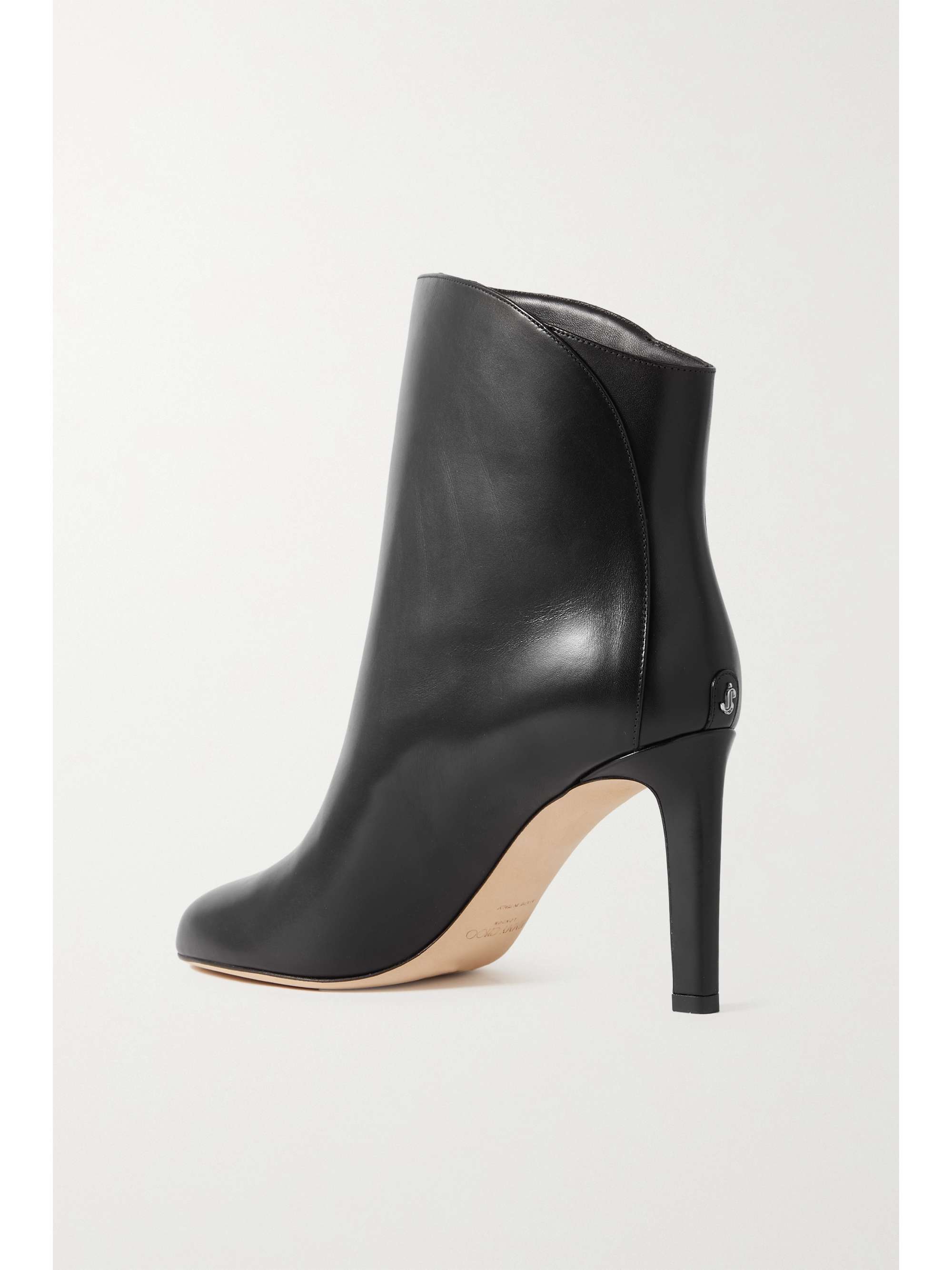 JIMMY CHOO Karter 85 leather ankle boots