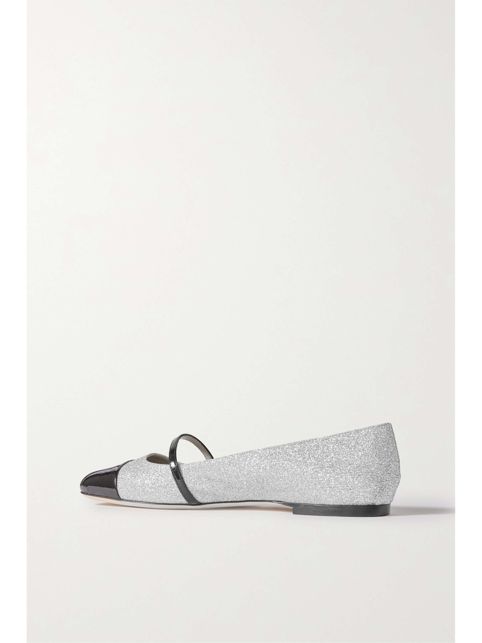 JIMMY CHOO Elisa patent leather Mary Jane ballet pumps