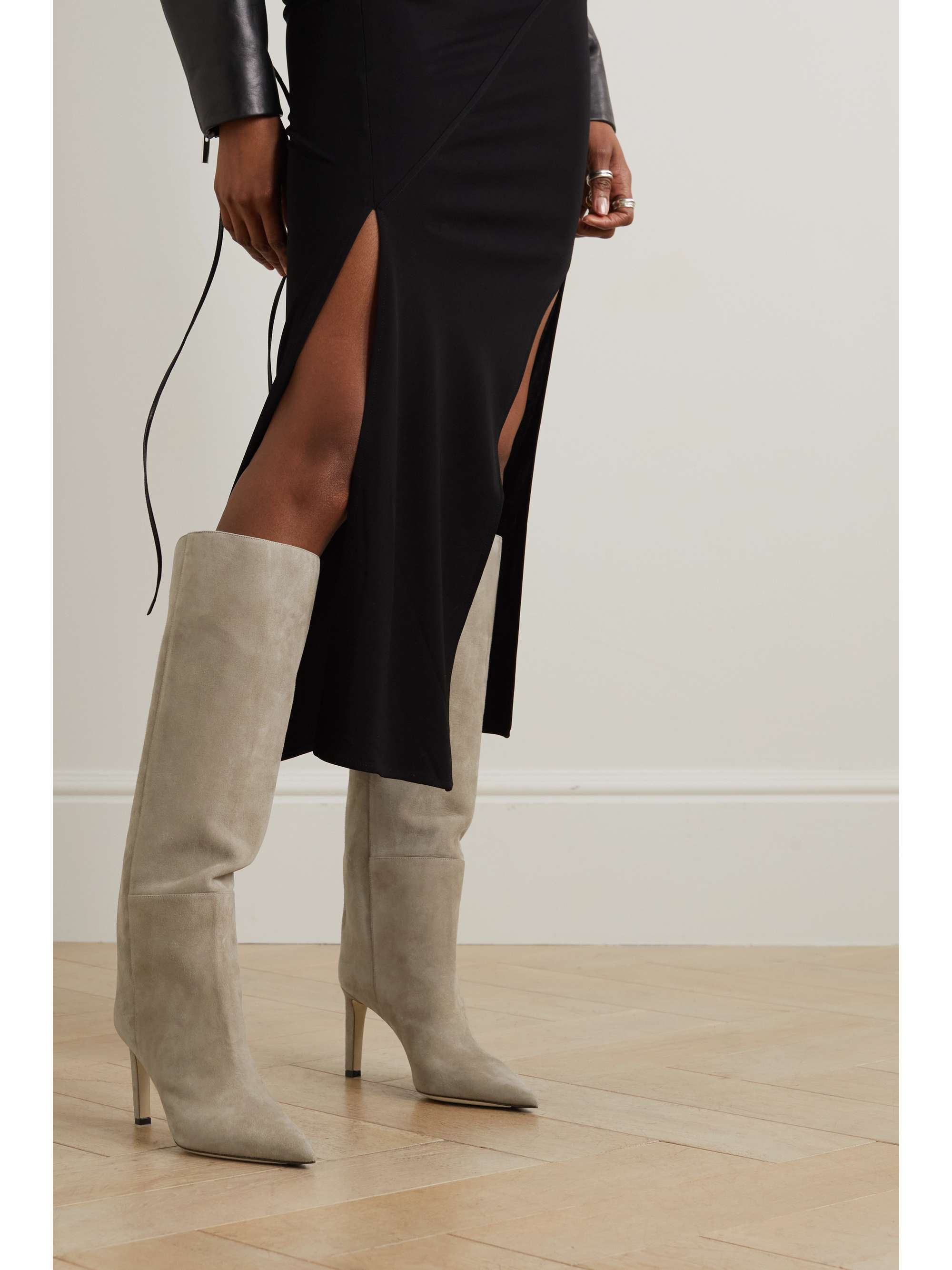 Alizze 85 suede knee boots