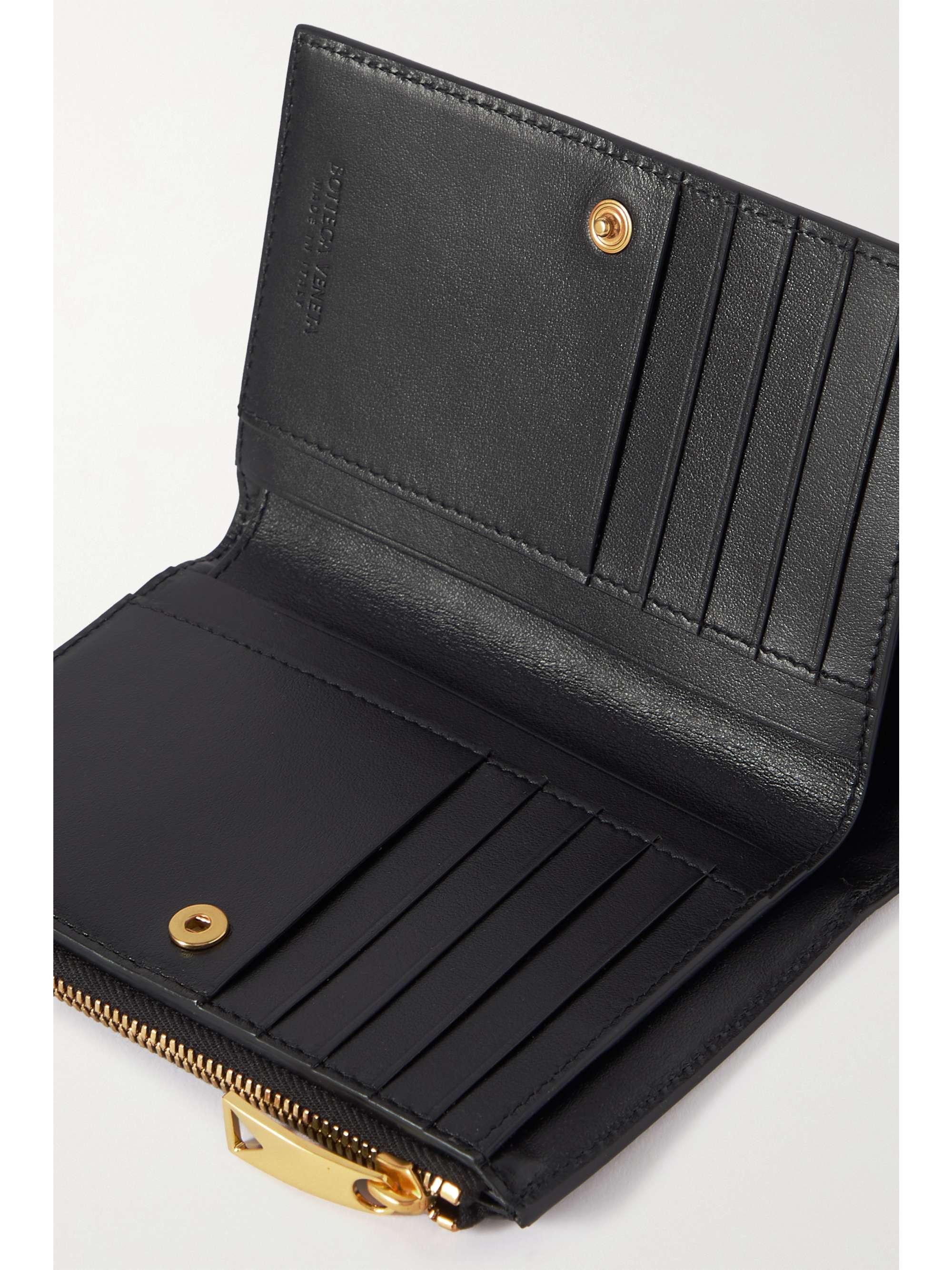 BOTTEGA VENETA Intrecciato leather wallet