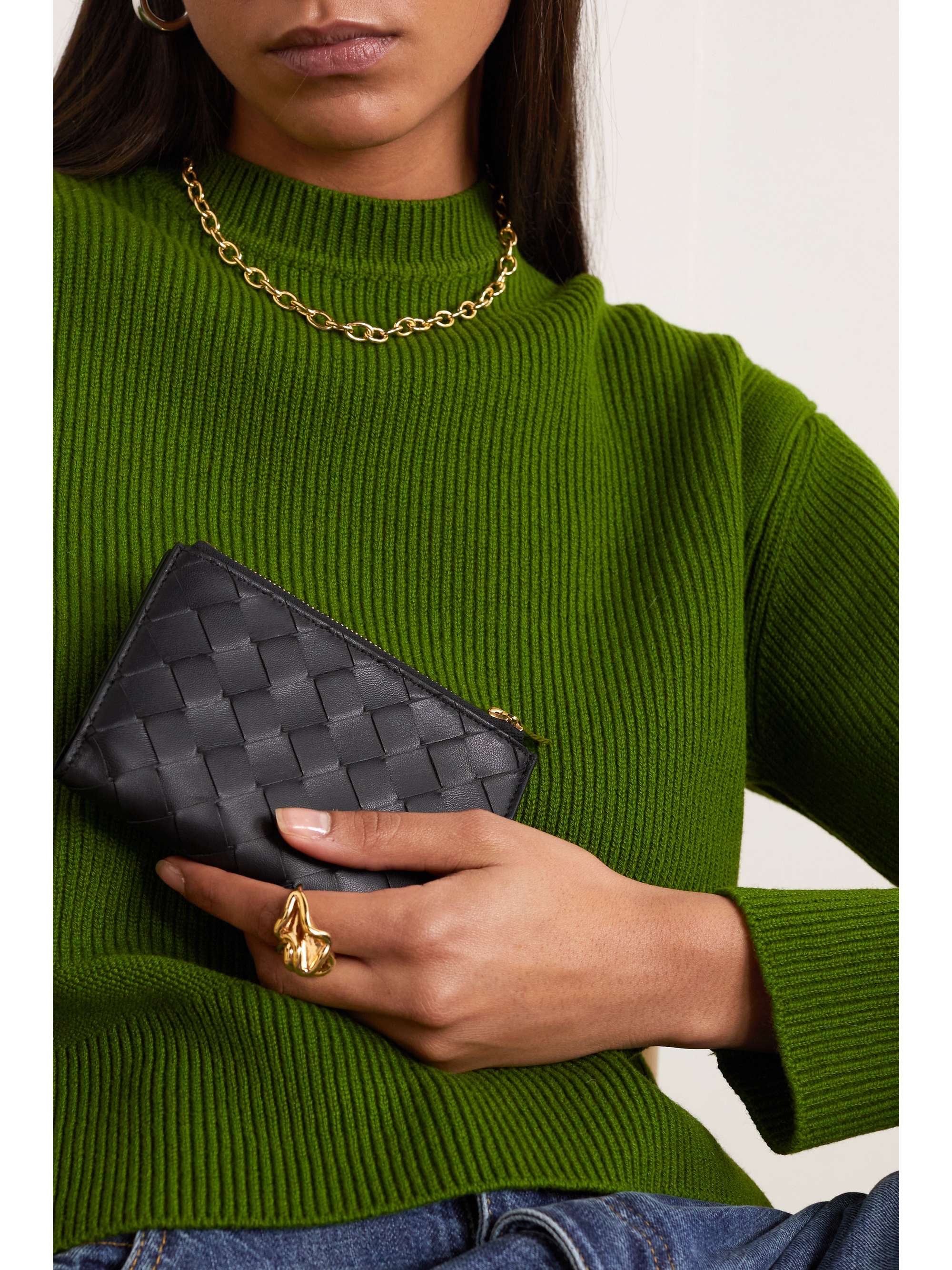 BOTTEGA VENETA Intrecciato leather wallet