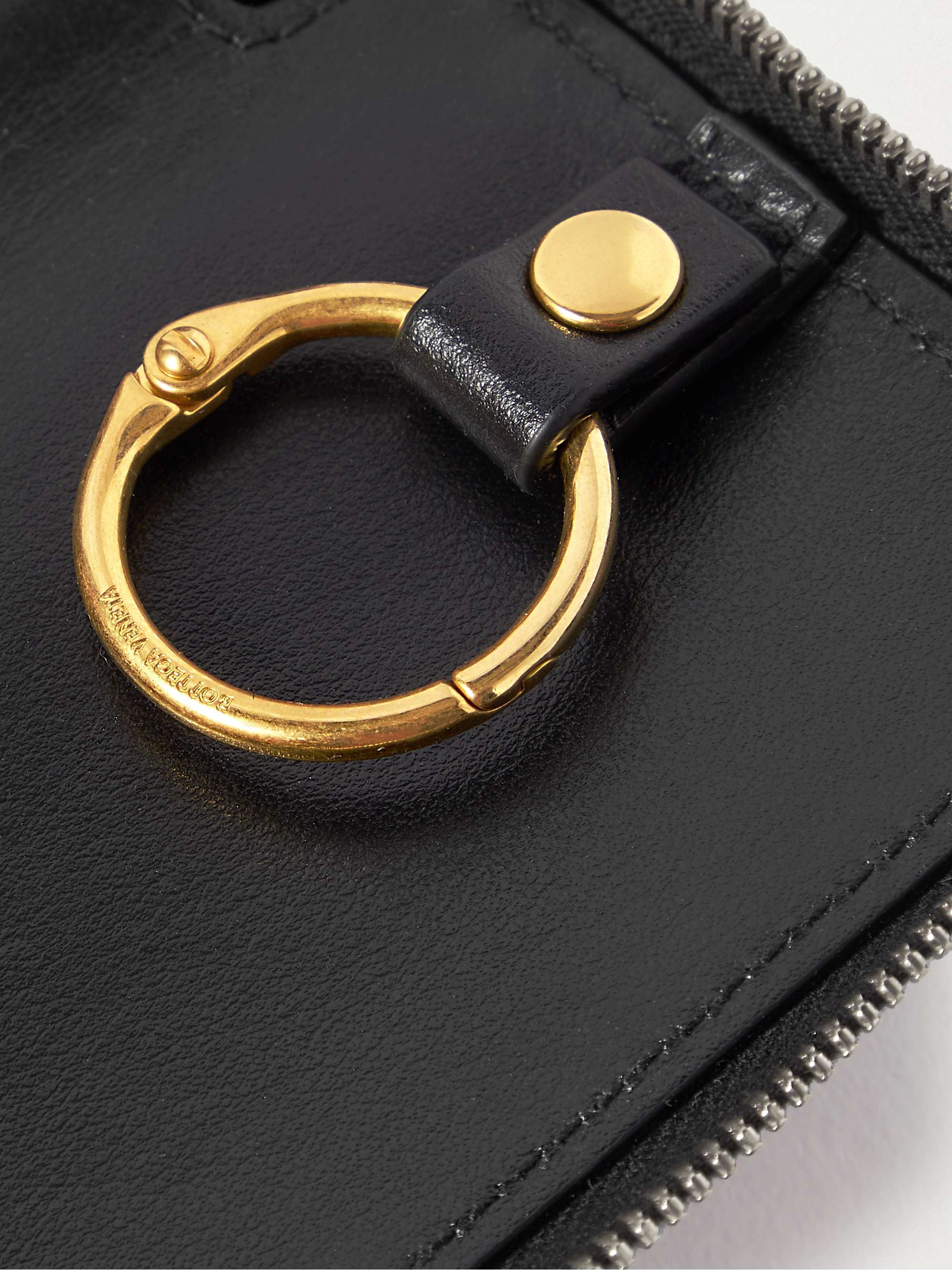 BOTTEGA VENETA Étui porte-clés en cuir intrecciato