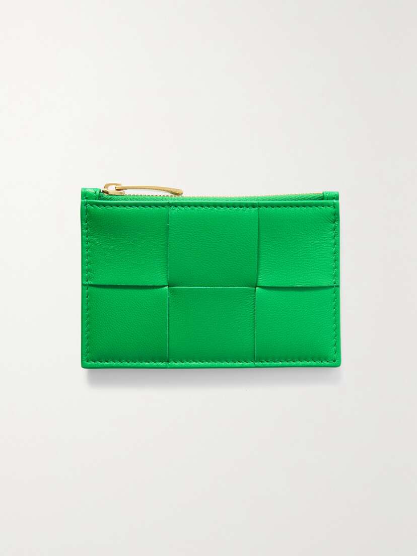 Bottega Veneta Intrecciato Leather Cardholder
