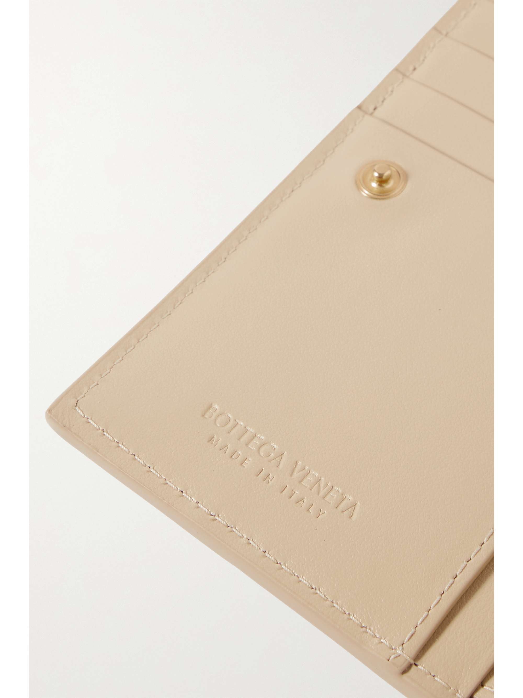 BOTTEGA VENETA Cassette intrecciato leather wallet