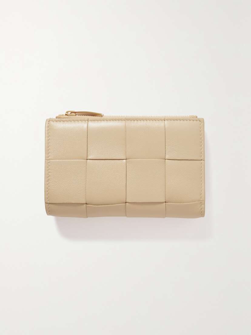 Bottega Veneta Cassette Medium Intrecciato Leather Wallet
