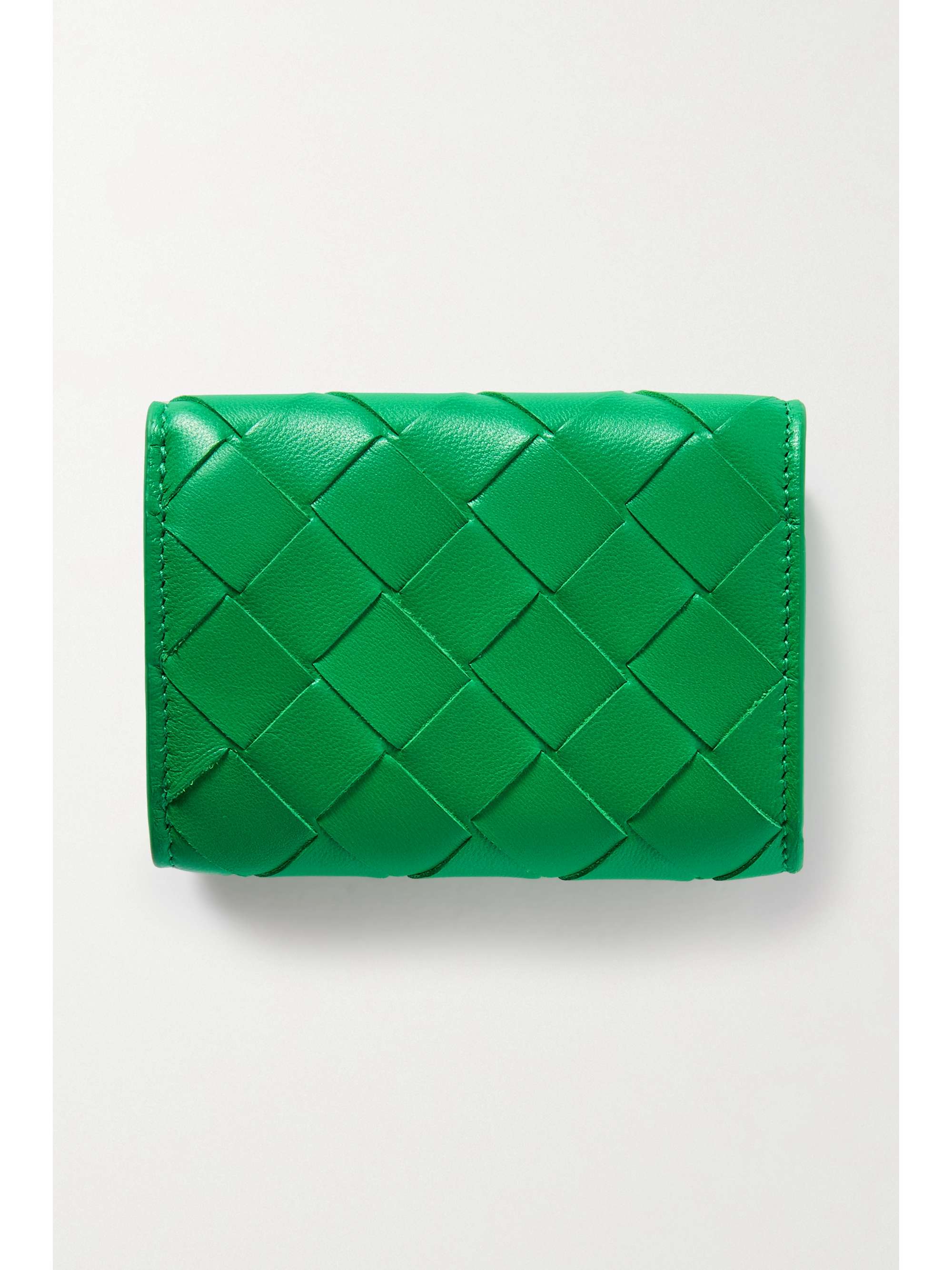 BOTTEGA VENETA Cassette mini intrecciato leather wallet