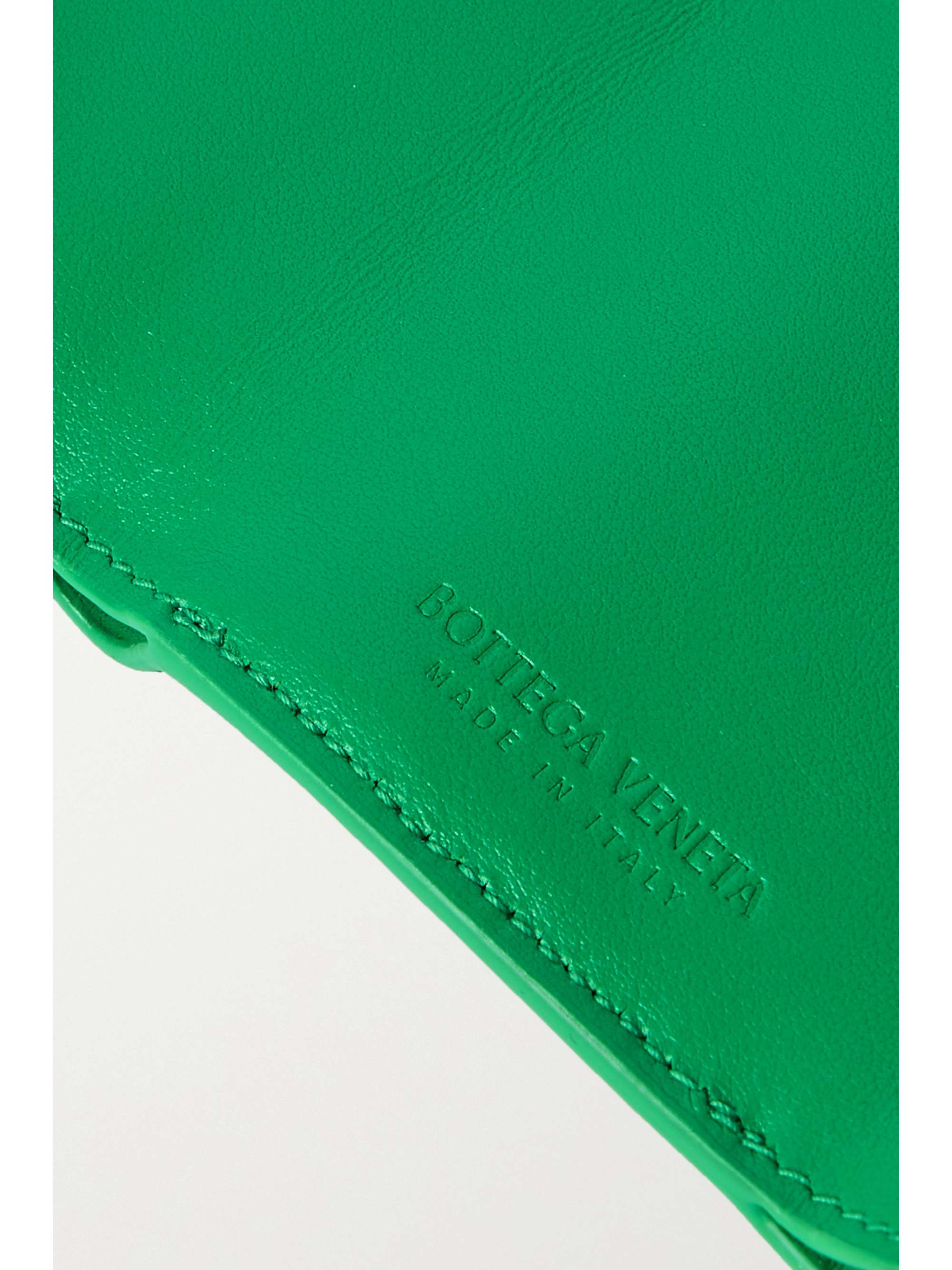 BOTTEGA VENETA Cassette mini intrecciato leather wallet