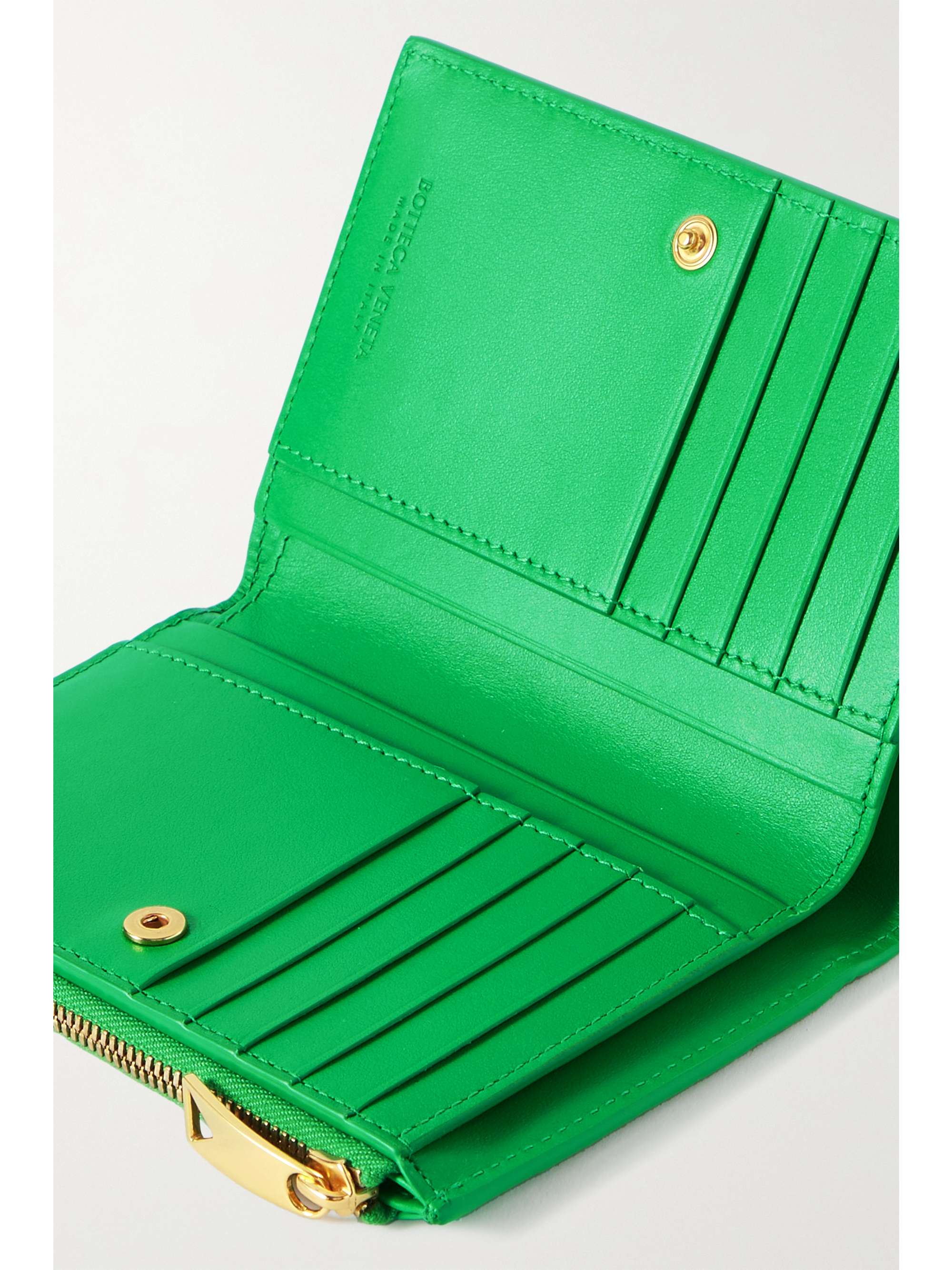 BOTTEGA VENETA Intrecciato leather wallet