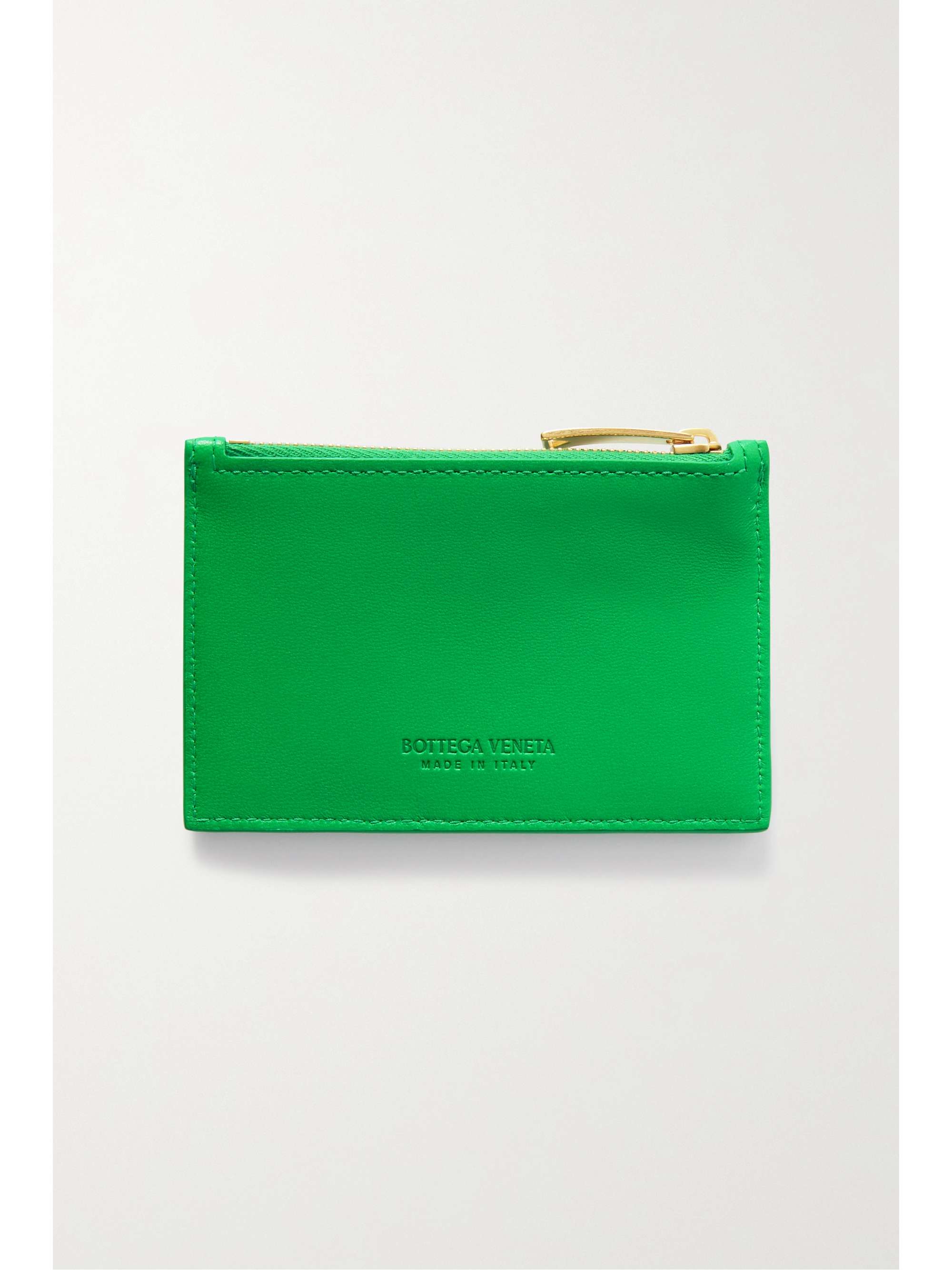 BOTTEGA VENETA Intrecciato leather cardholder