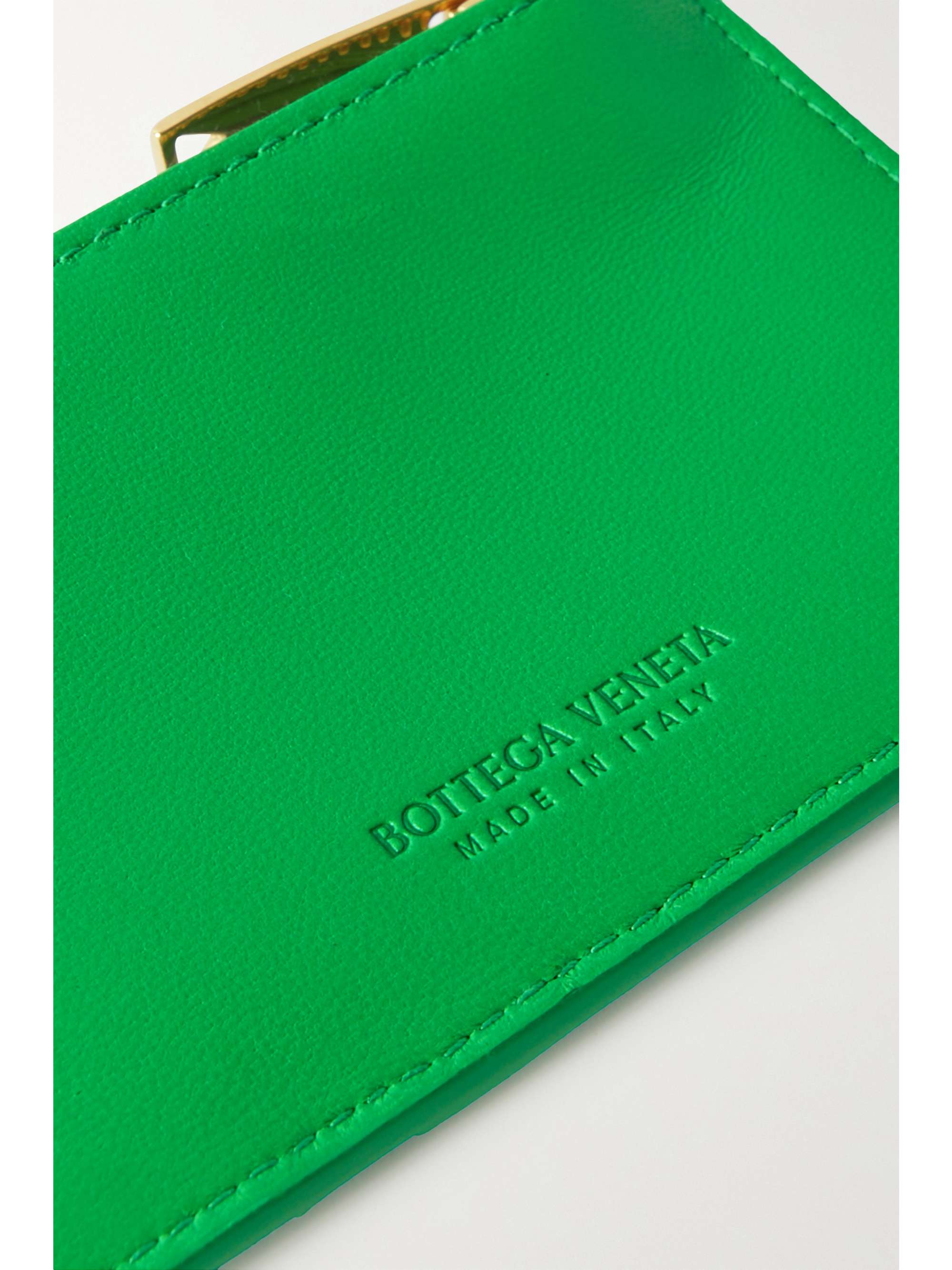 BOTTEGA VENETA Intrecciato leather cardholder