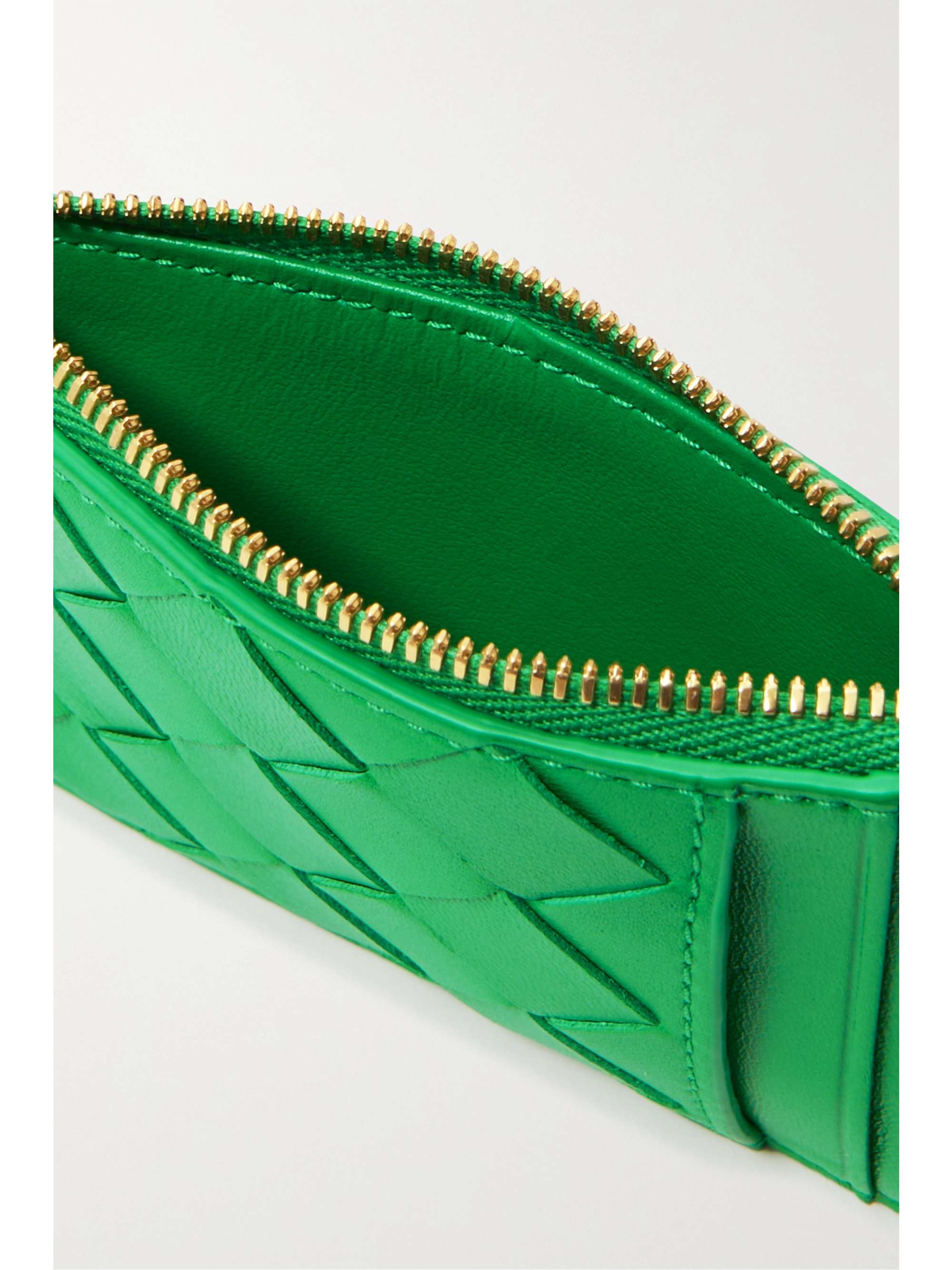 BOTTEGA VENETA Intrecciato leather cardholder