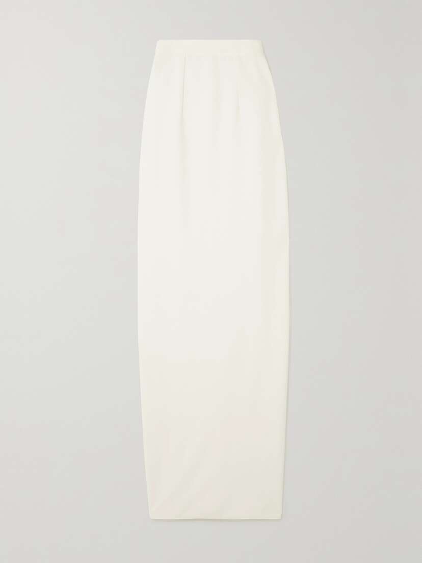 Clio Peppiatt Stretch-crepe Maxi Skirt