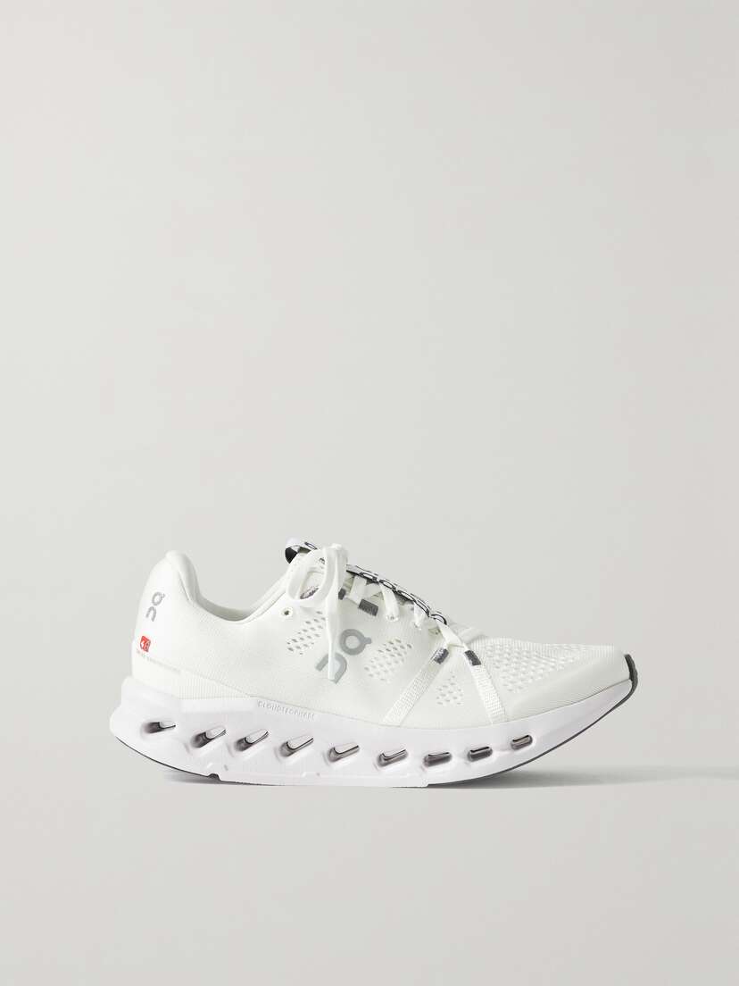 ON Cloudsurfer Webbing-trimmed Stretch-knit Sneakers