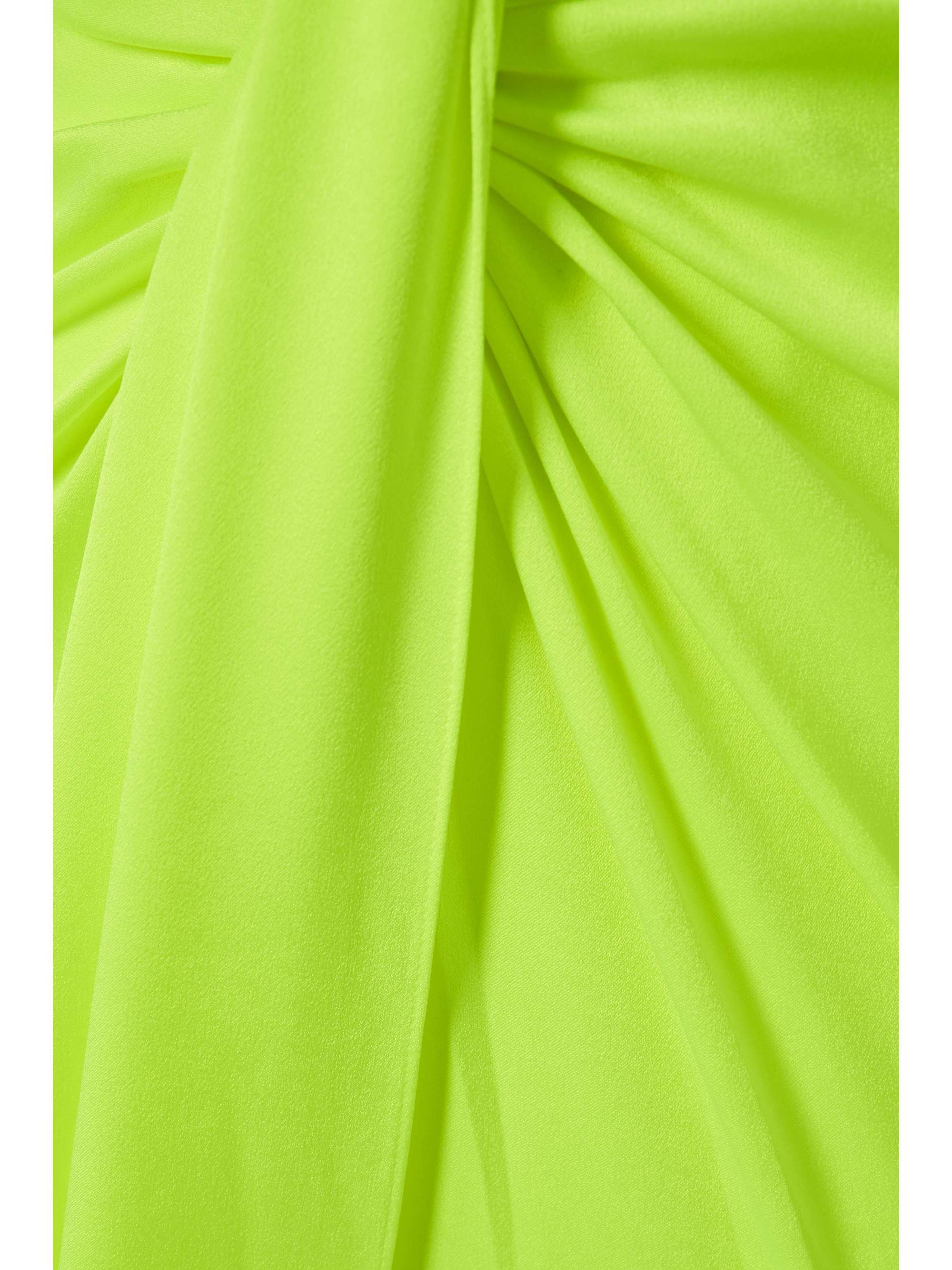 ALEX PERRY Quinn tie-front satin-crepe gown