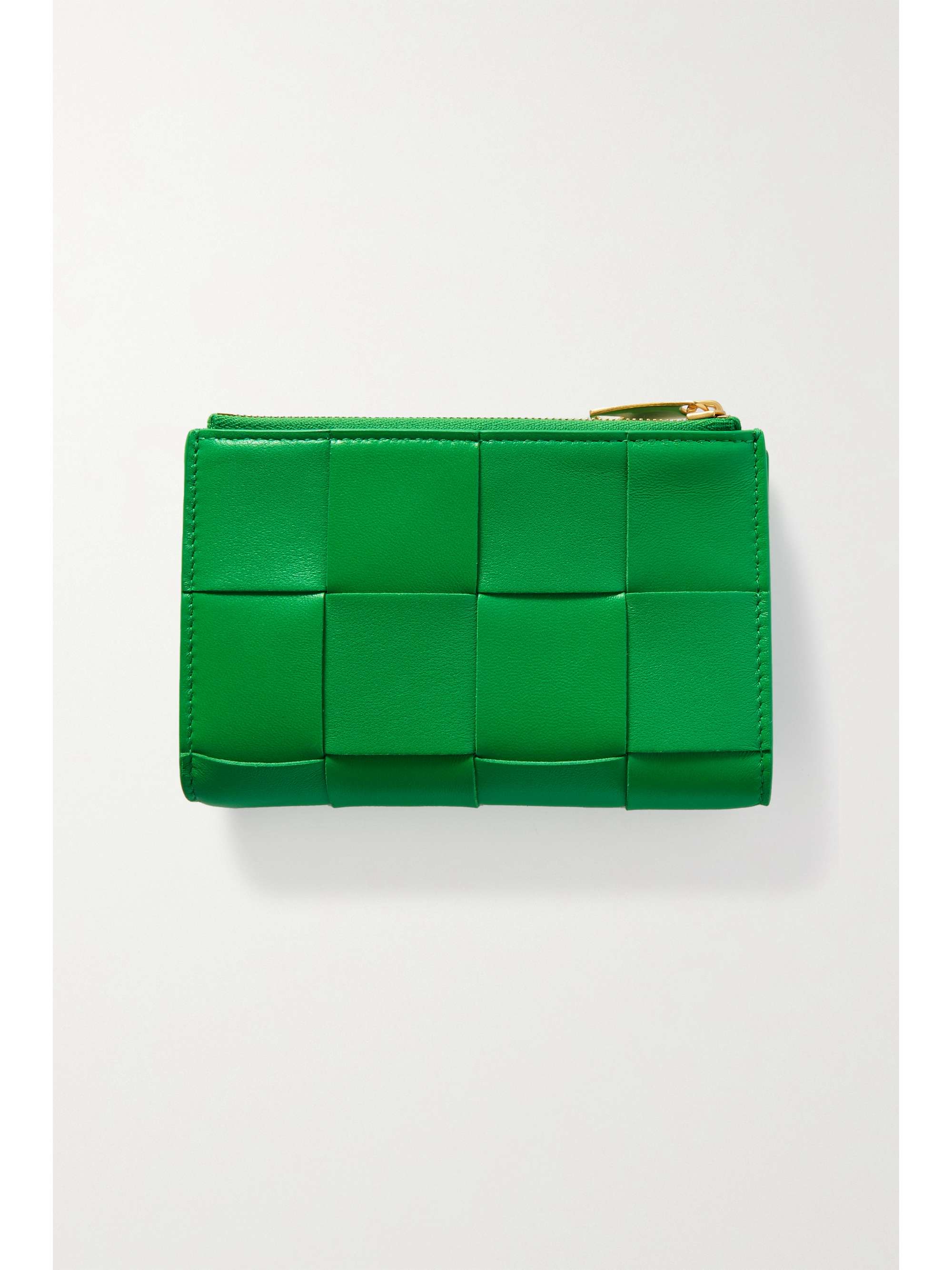BOTTEGA VENETA Cassette intrecciato leather wallet