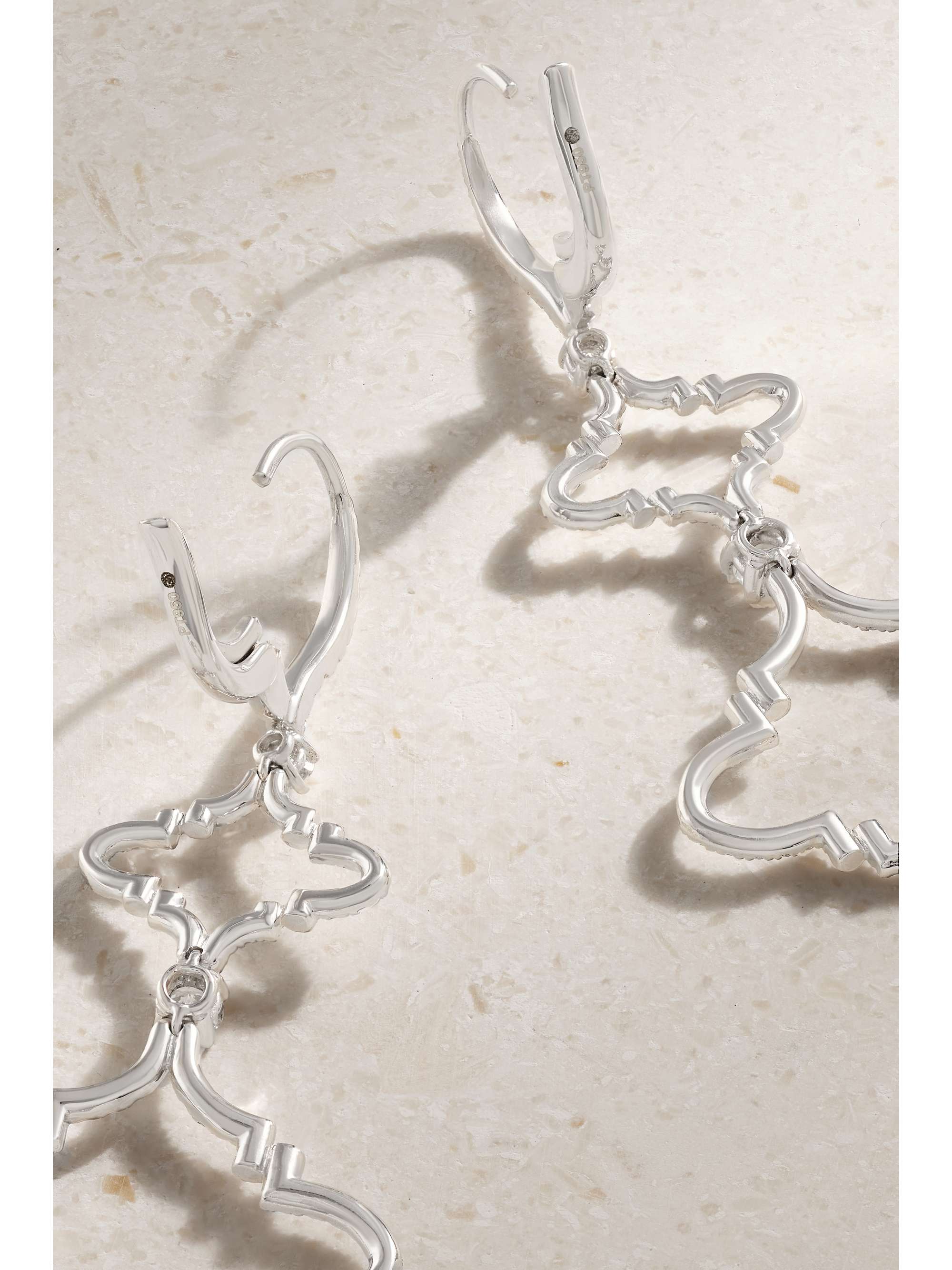 BAYCO Platinum diamond earrings